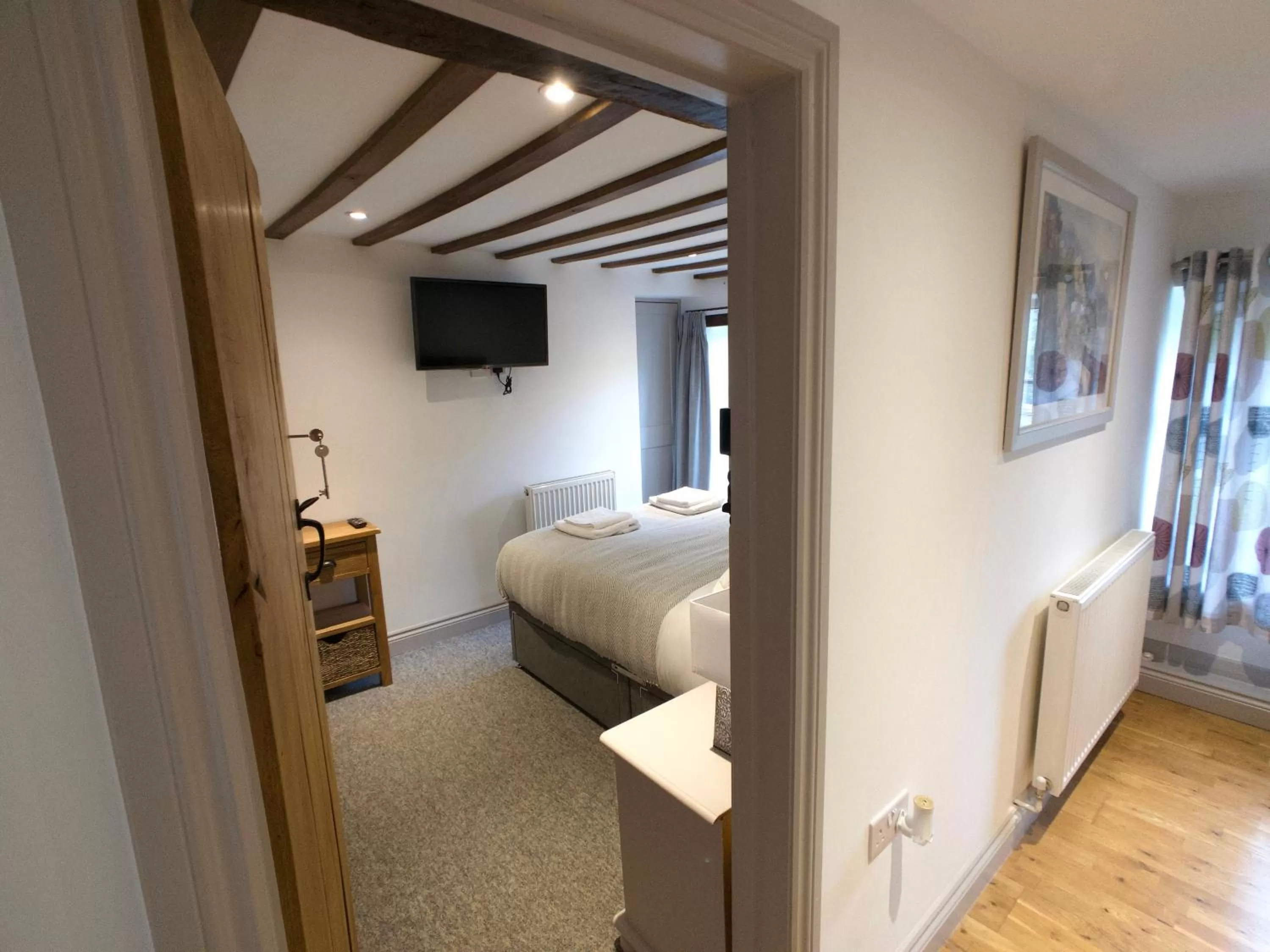 Bedroom, Bed in Swan House Tea Room and Bed & Breakfast