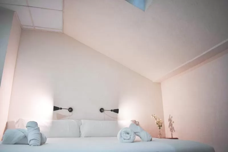 Bed in Hotel El Ancla