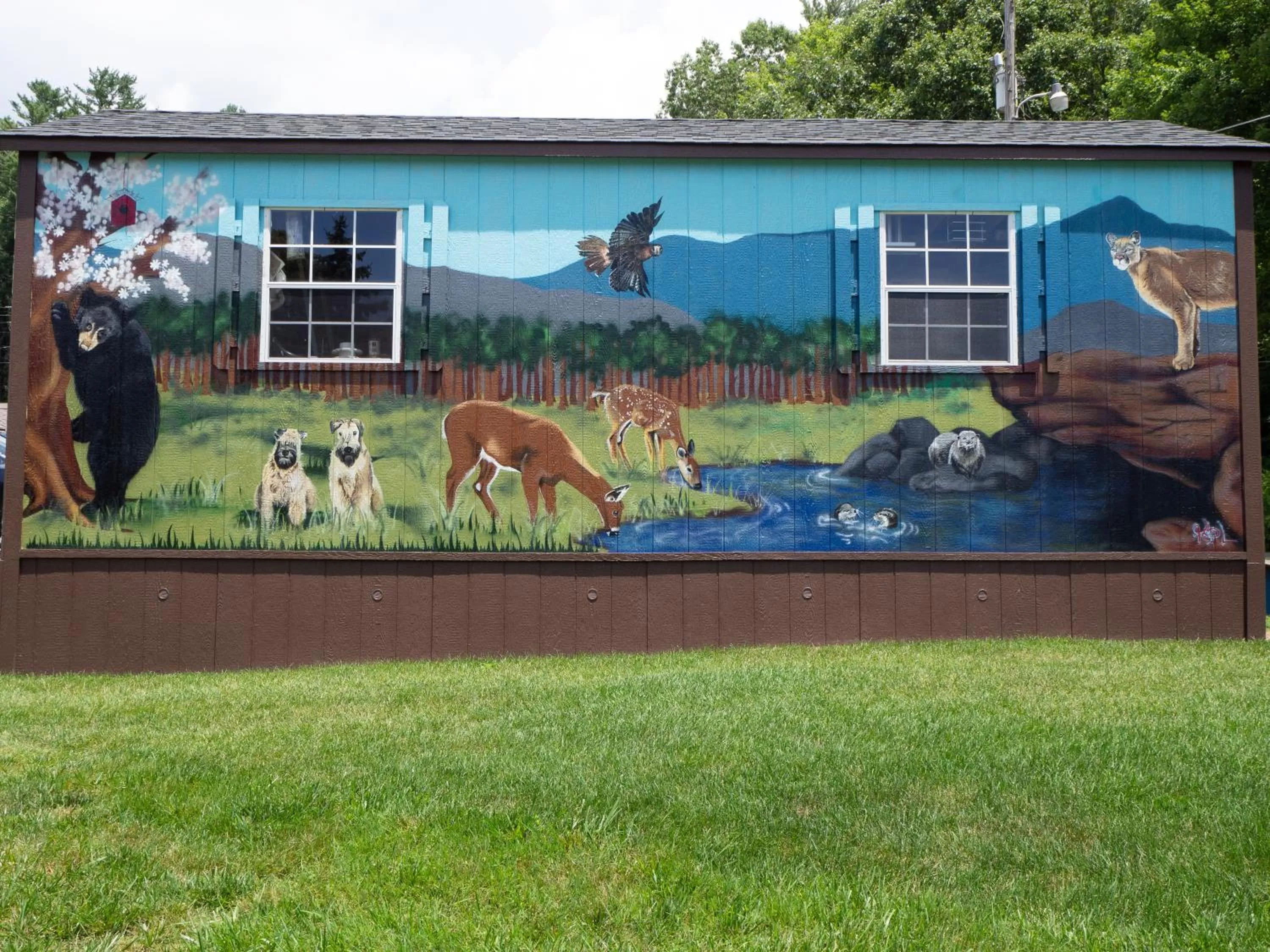 Decorative detail in Blowing Rock Inn