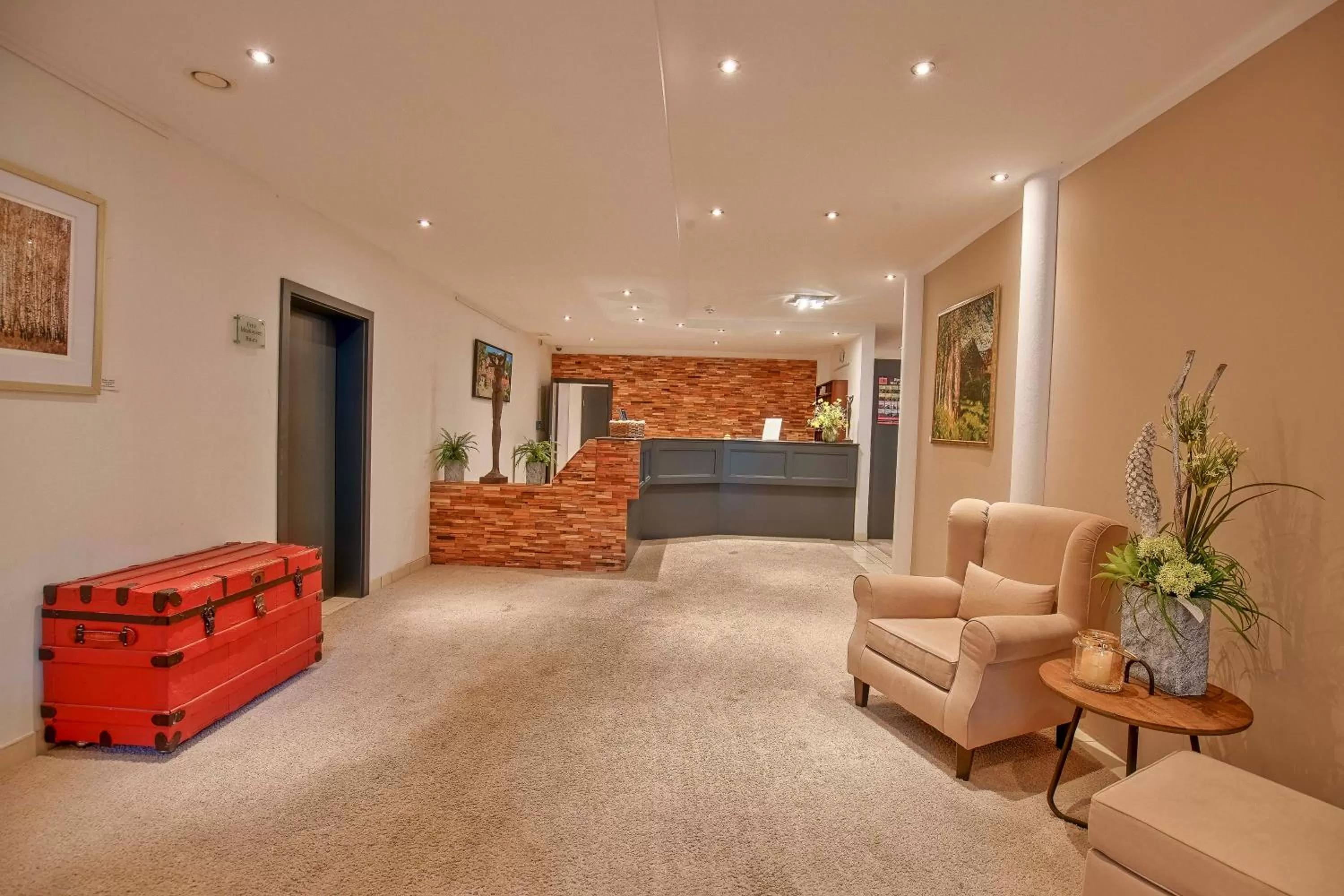 Lobby or reception in Hotel Worpsweder Tor