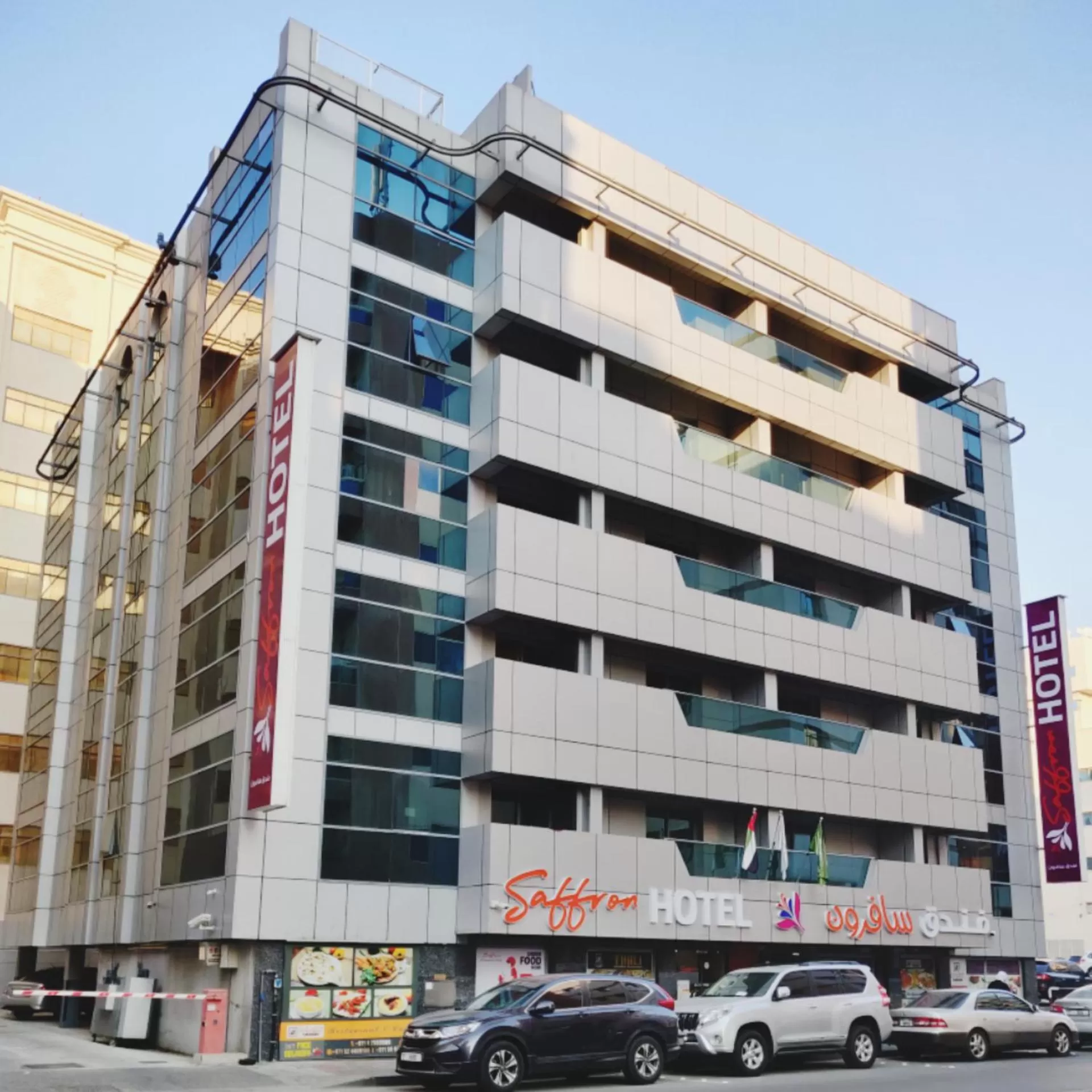 Property building in Saffron Hotel