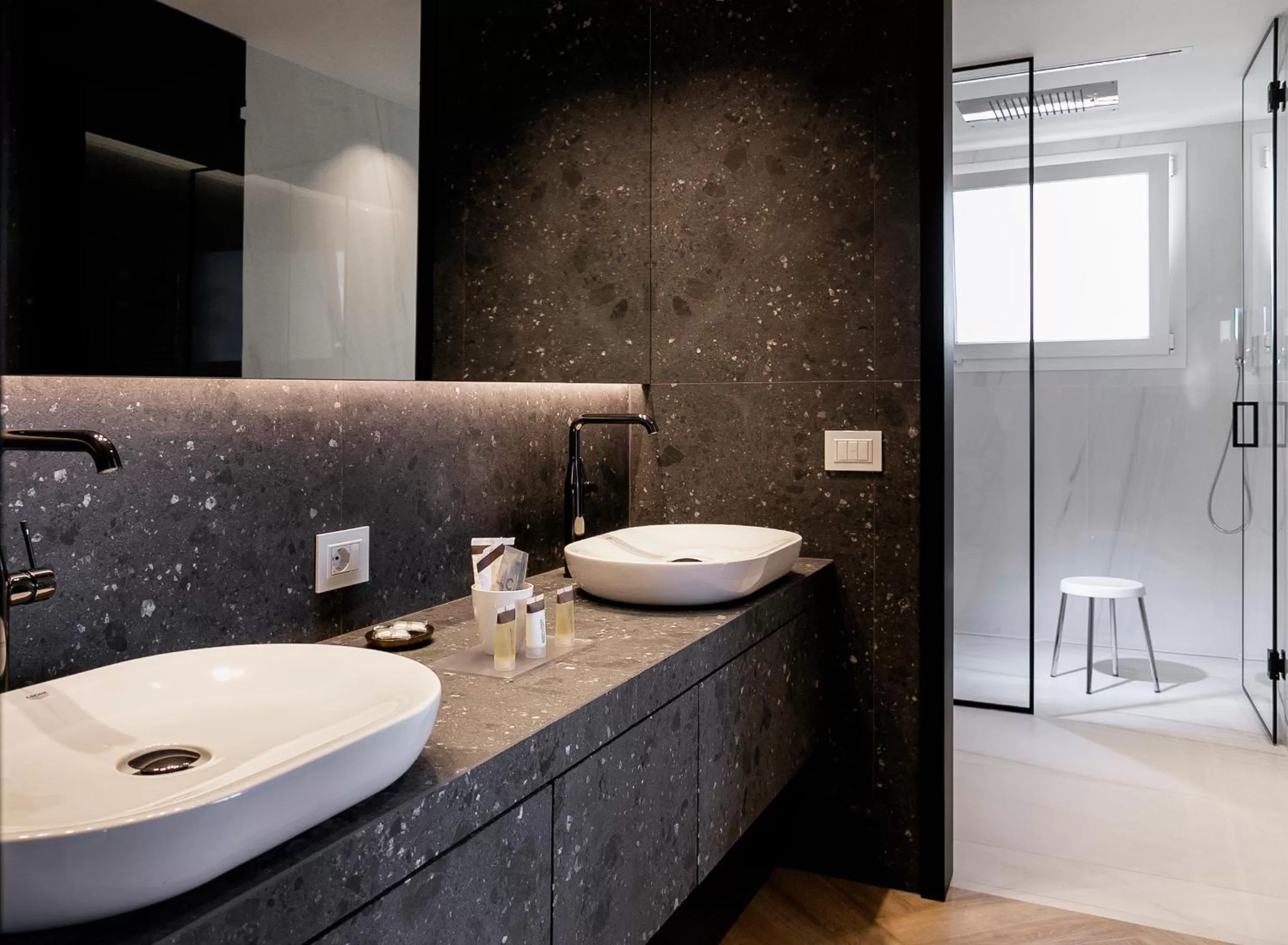 Bathroom in Hotel Ambasciatori