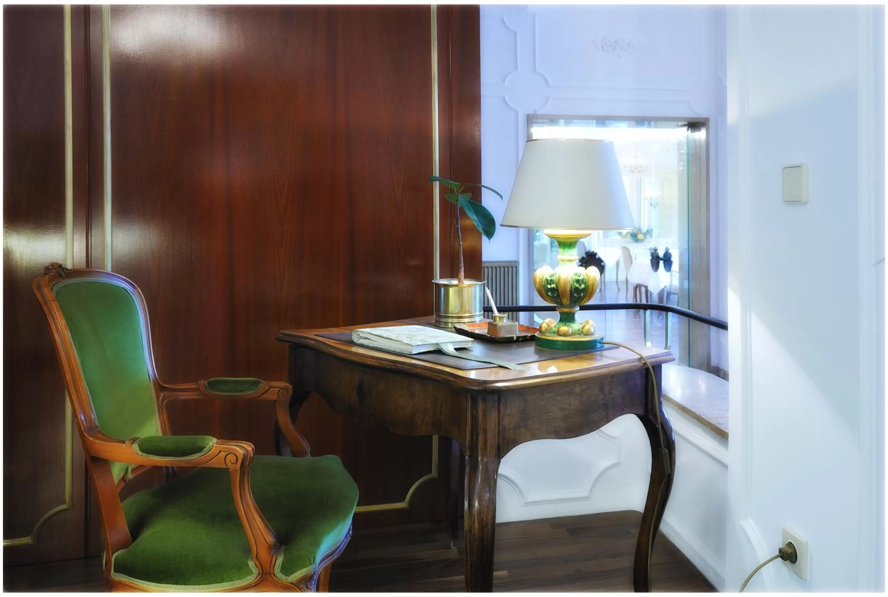 Lobby or reception in BRISTOL Hotel Bad Kissingen