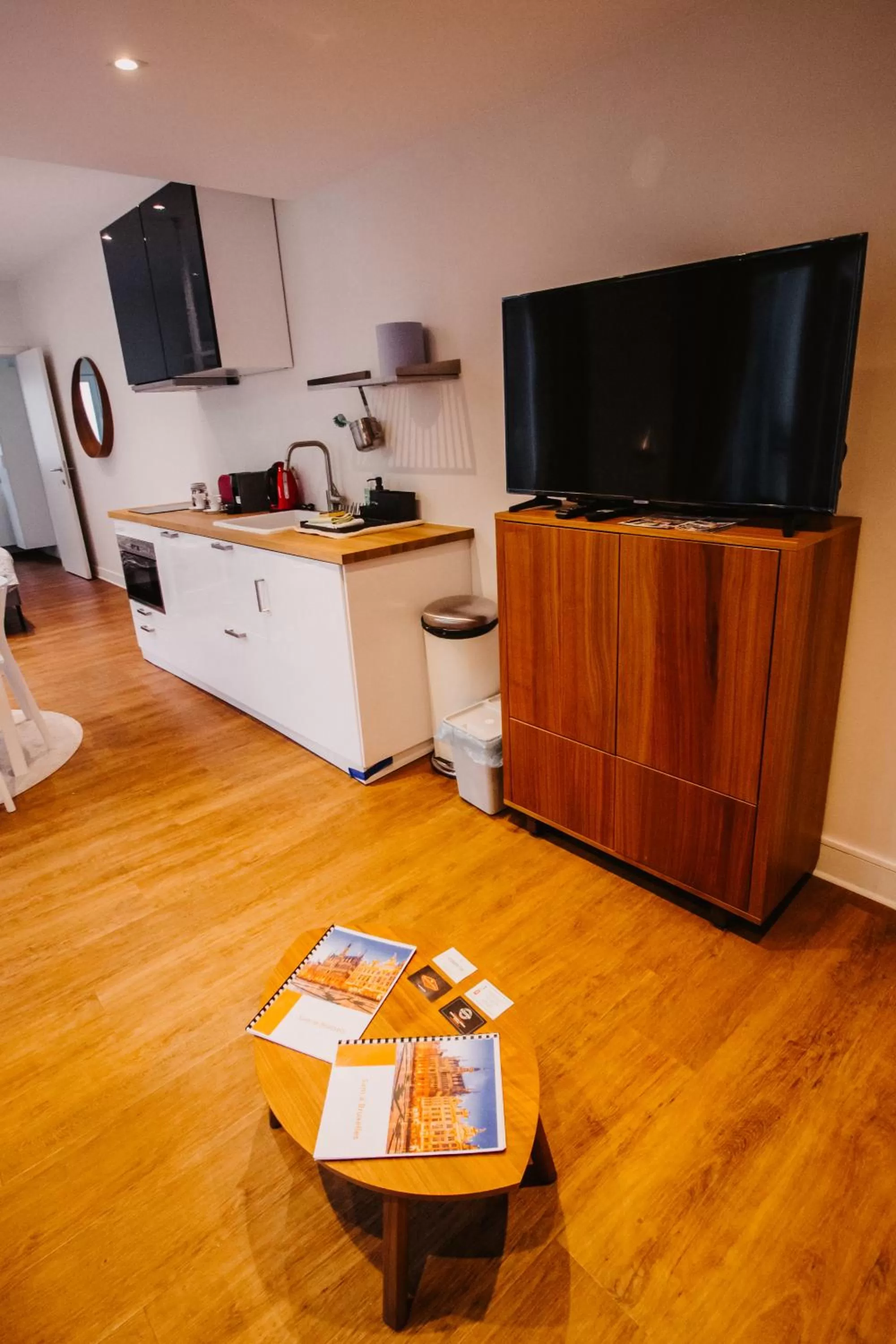 Living room in Super central in Brussels