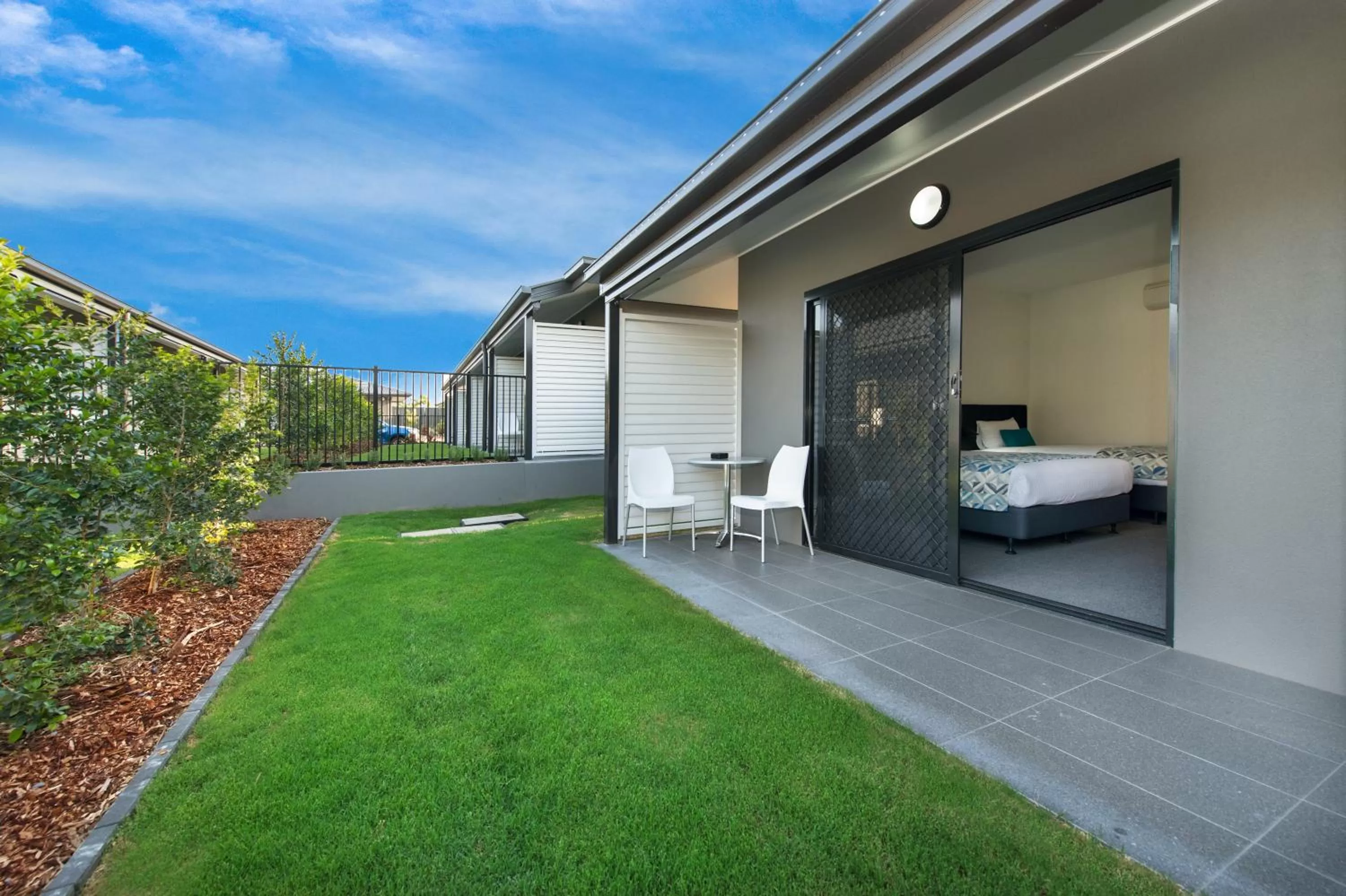 Patio in Korte's Resort