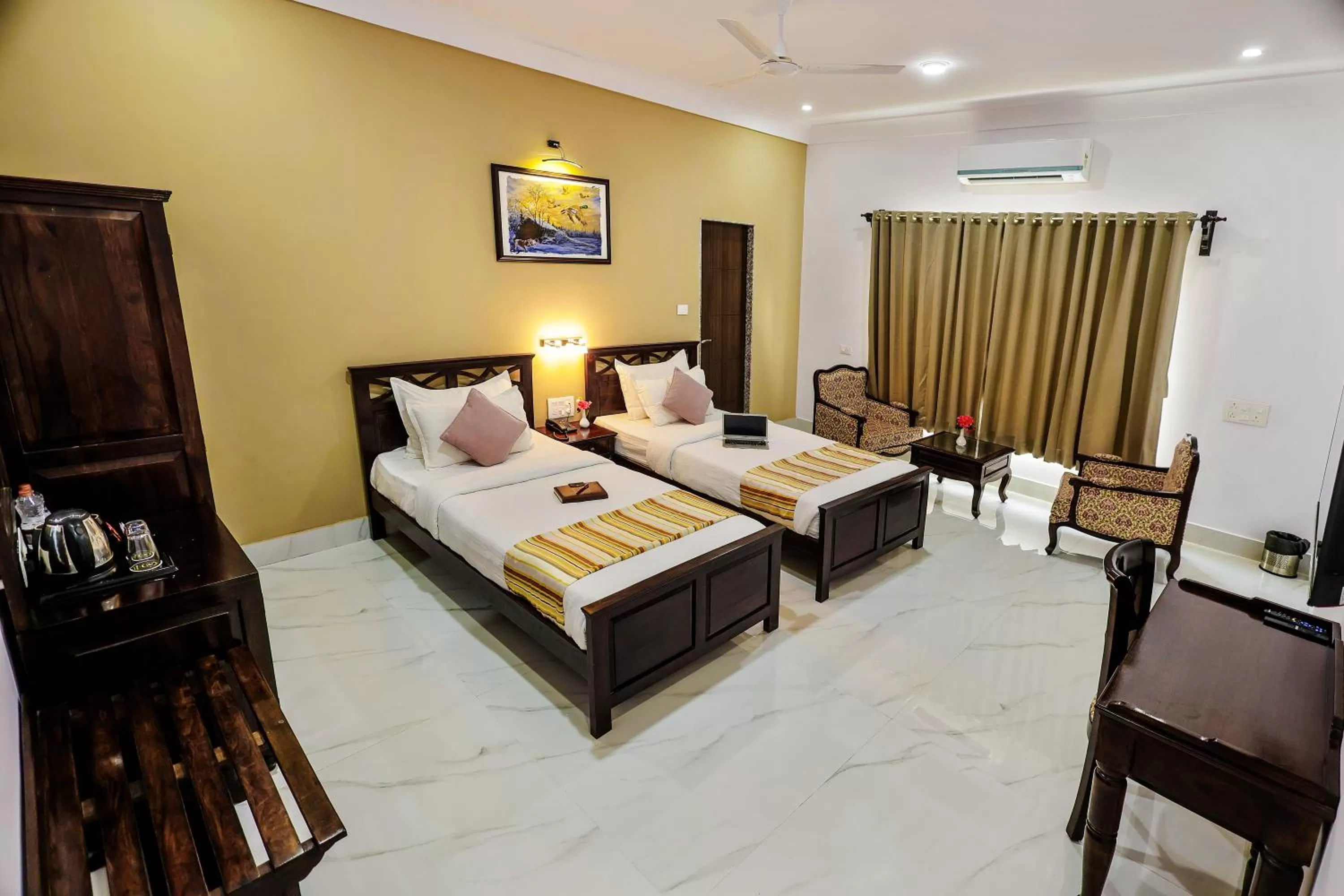 Bedroom in Revaas Lake View Boutique Stay