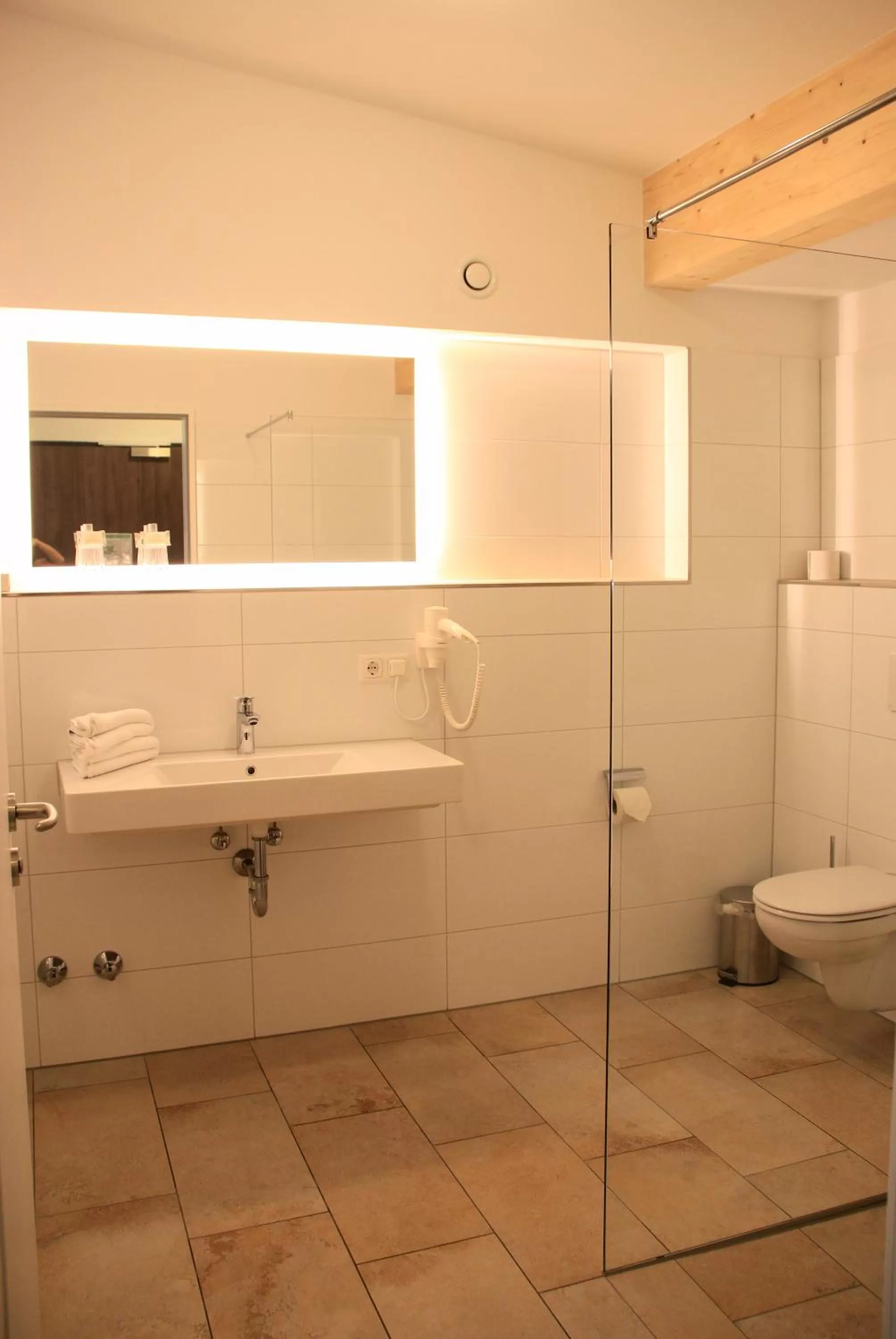 Bathroom in Hotel Schwabenwirt