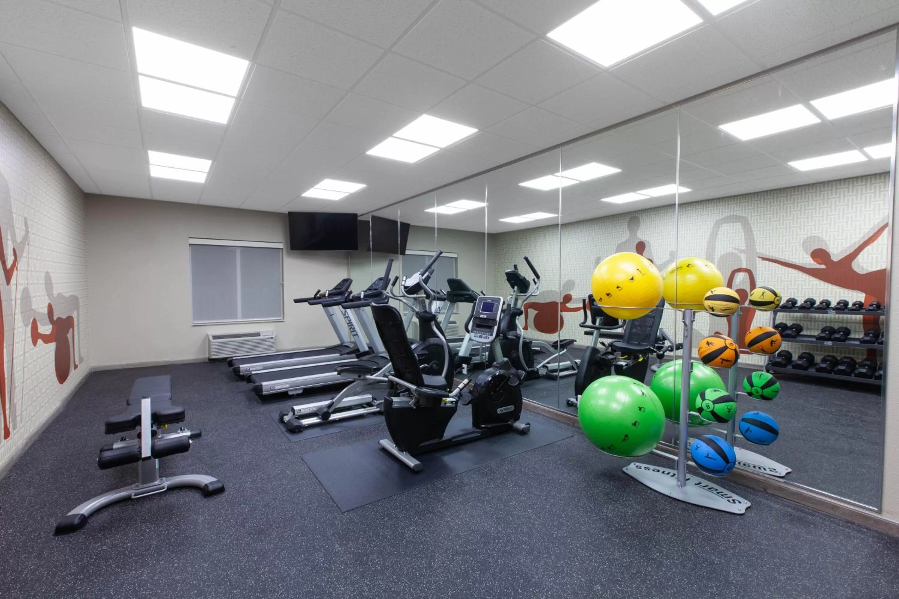 Fitness centre/facilities in Hawthorn Extended Stay by Wyndham Odessa
