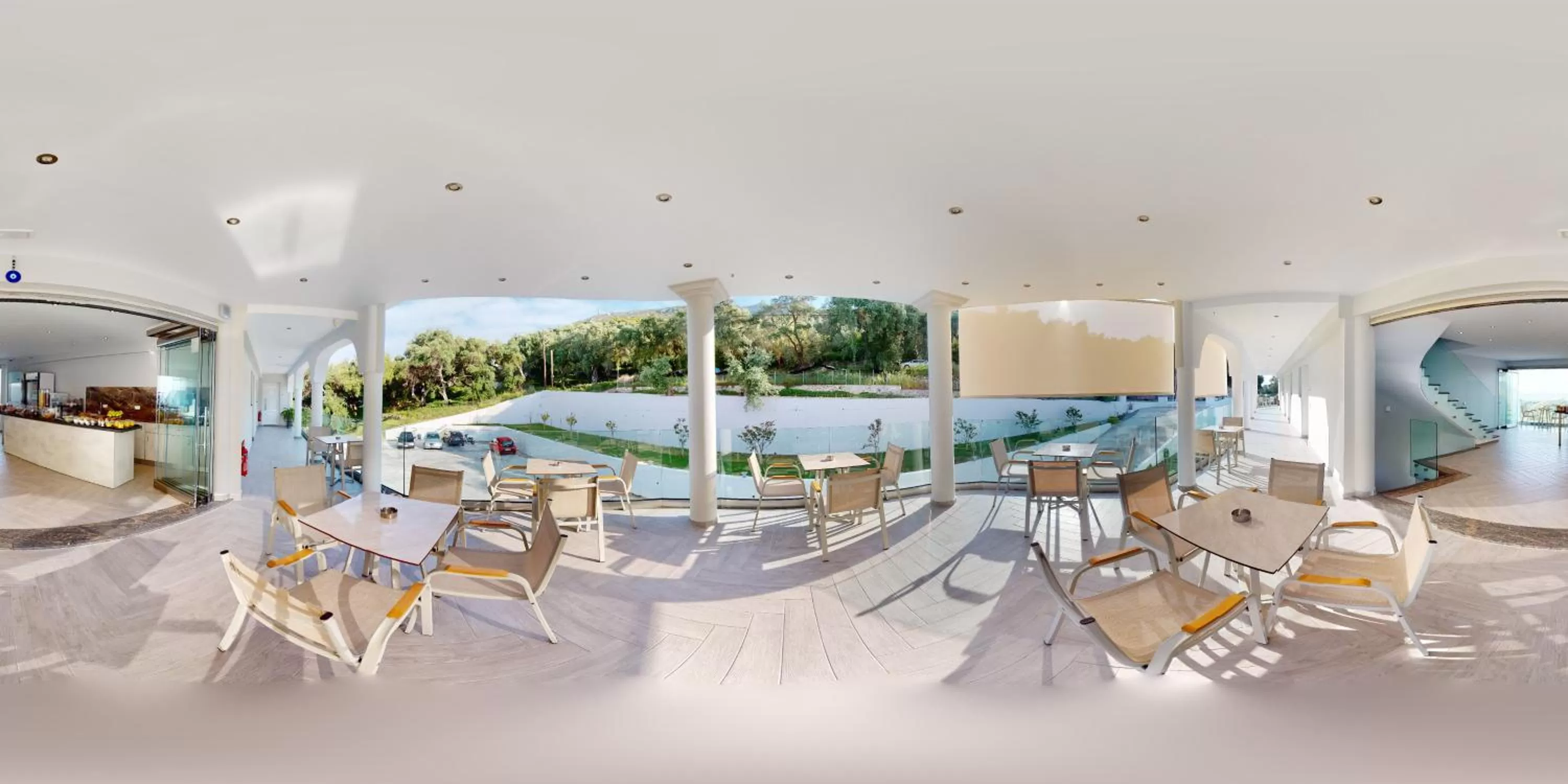 Dining area, Restaurant/Places to Eat in Golden Lion Parga