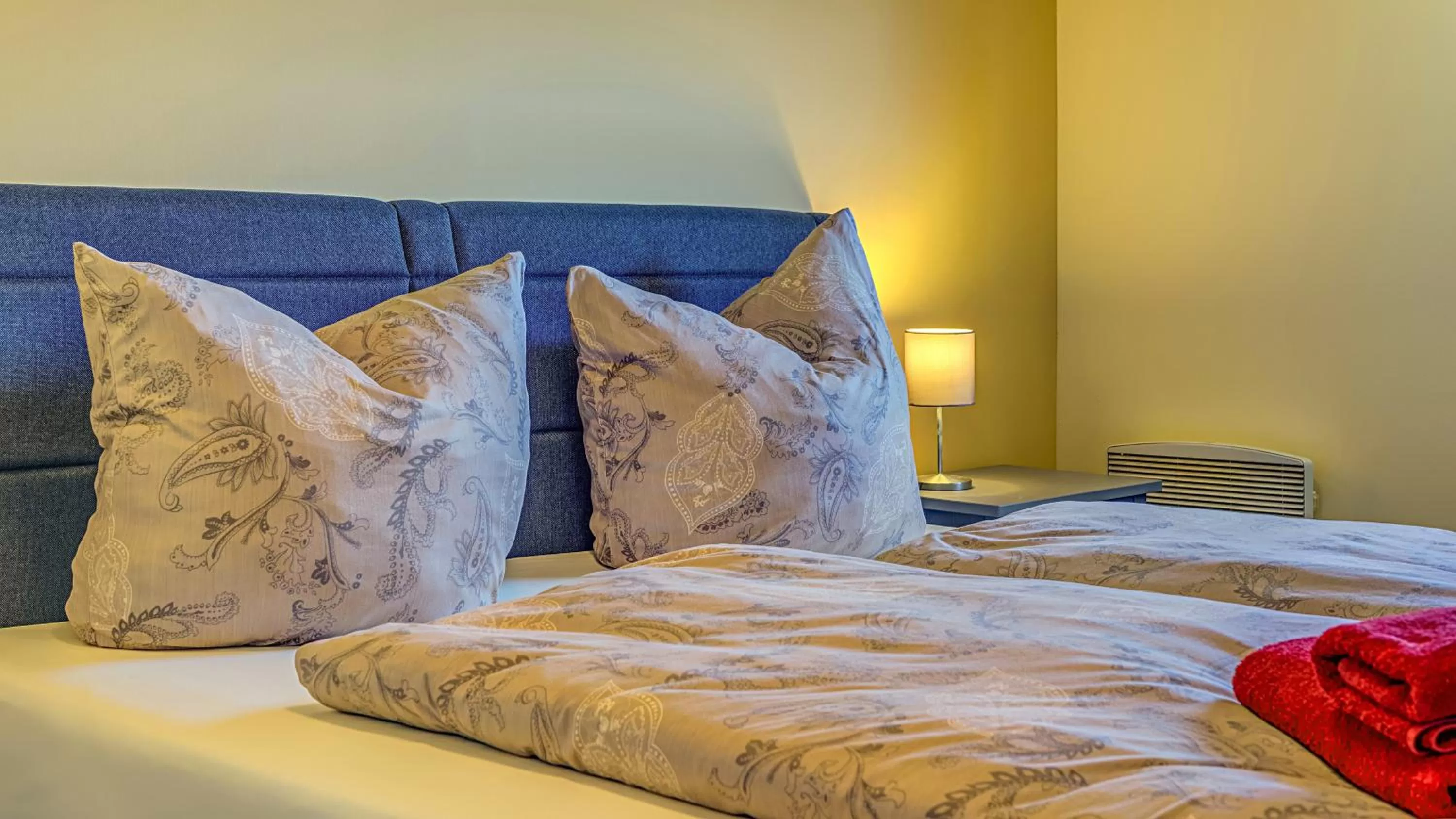 Bed in Hotel Traumblick