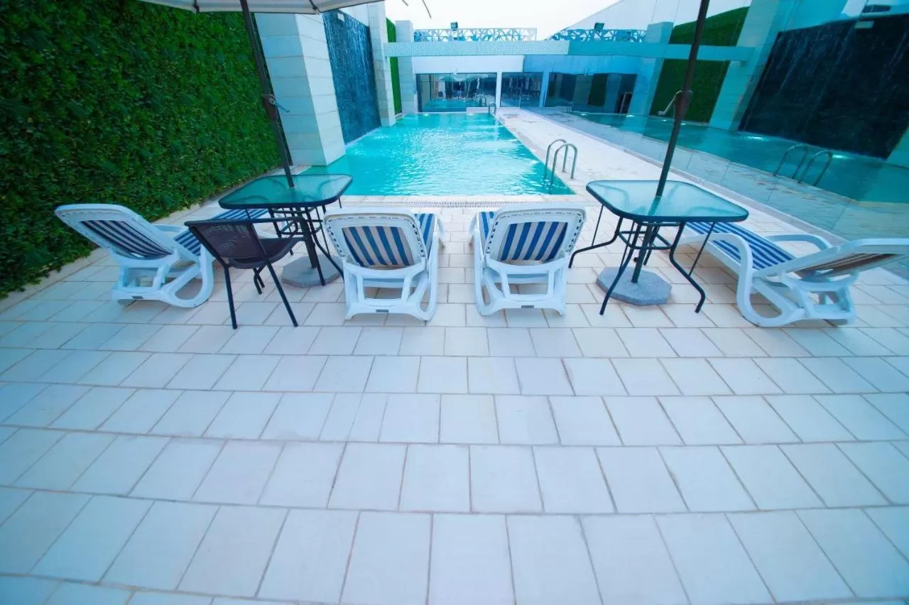 Pool view in Sarwat Park Hotel Riyadh - Diplomatic Quarter