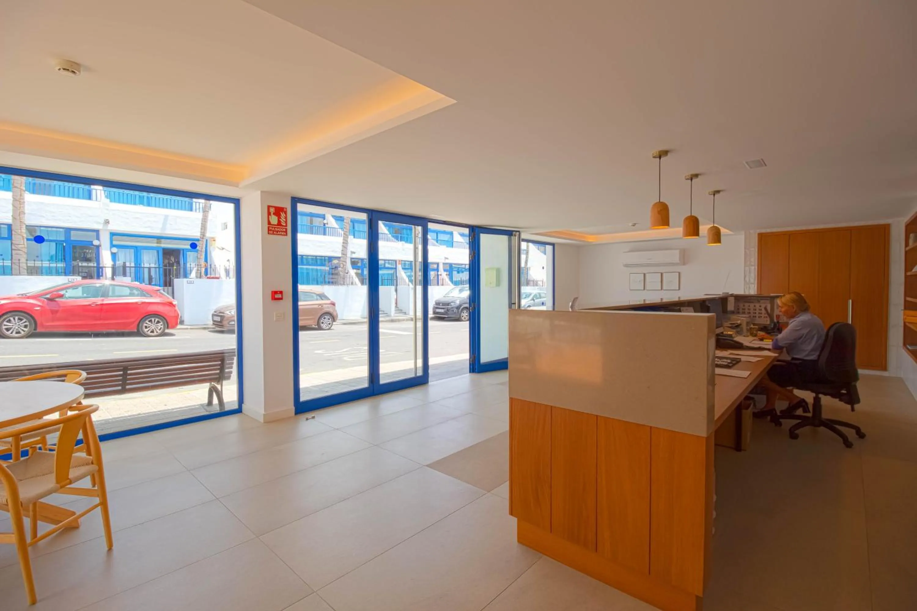 Lobby or reception in Apartamentos Jable Bermudas