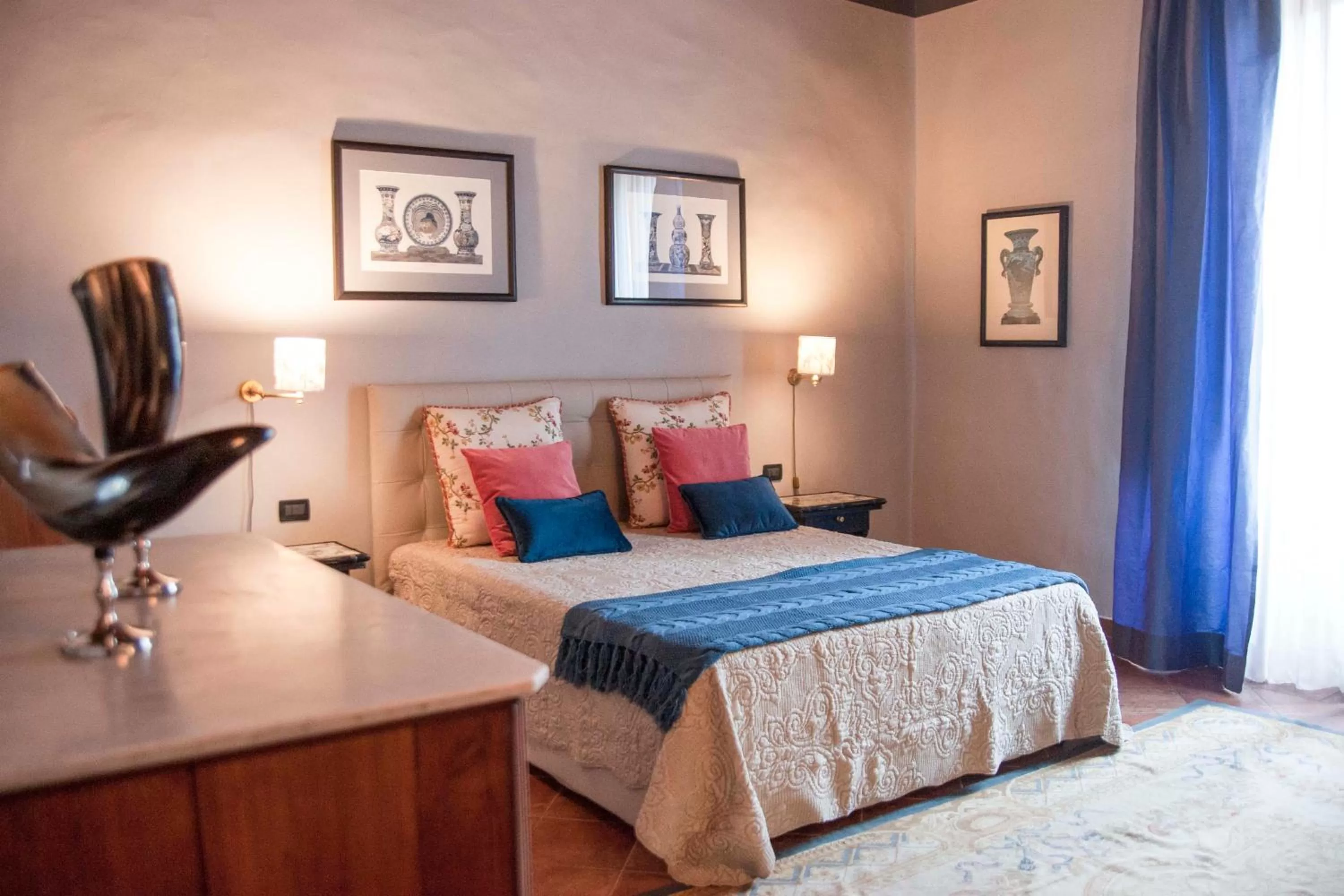 Bed in Antica Dimora De' Benci