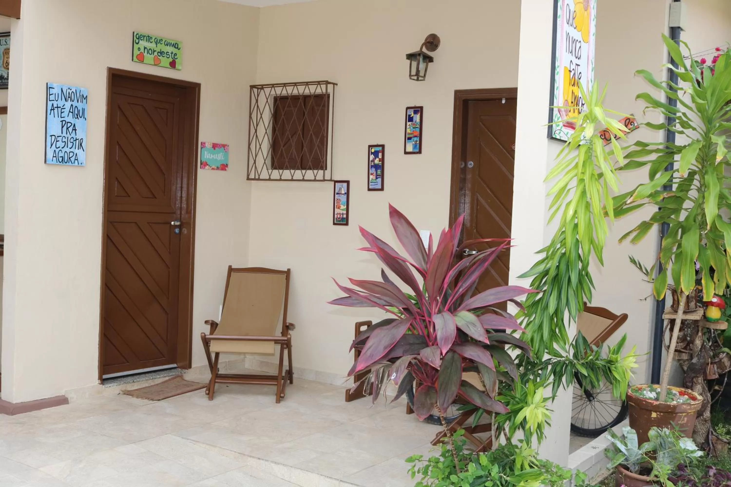 Patio in Pousada Flor Dália