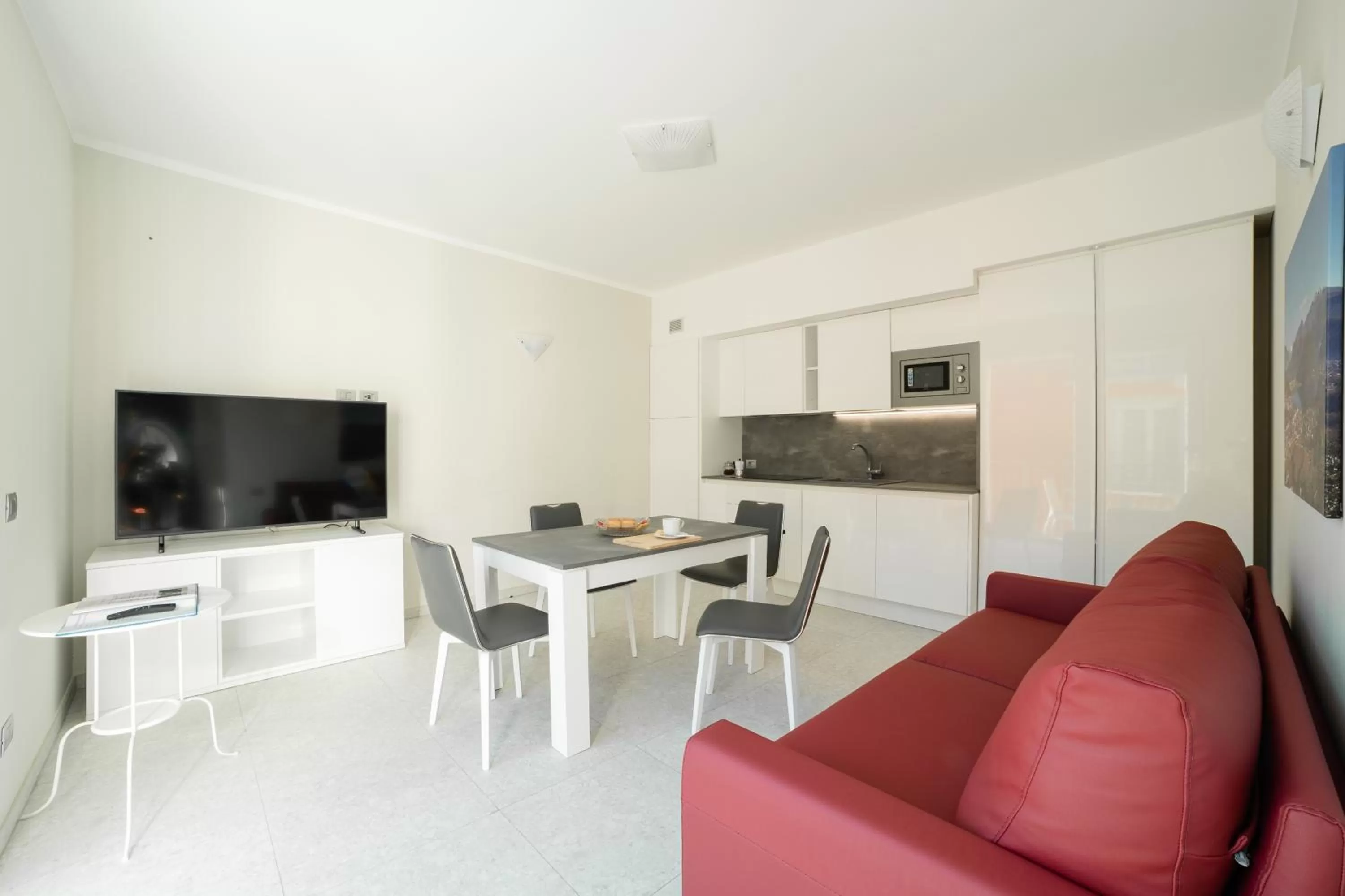 Living room in Yachting Residence