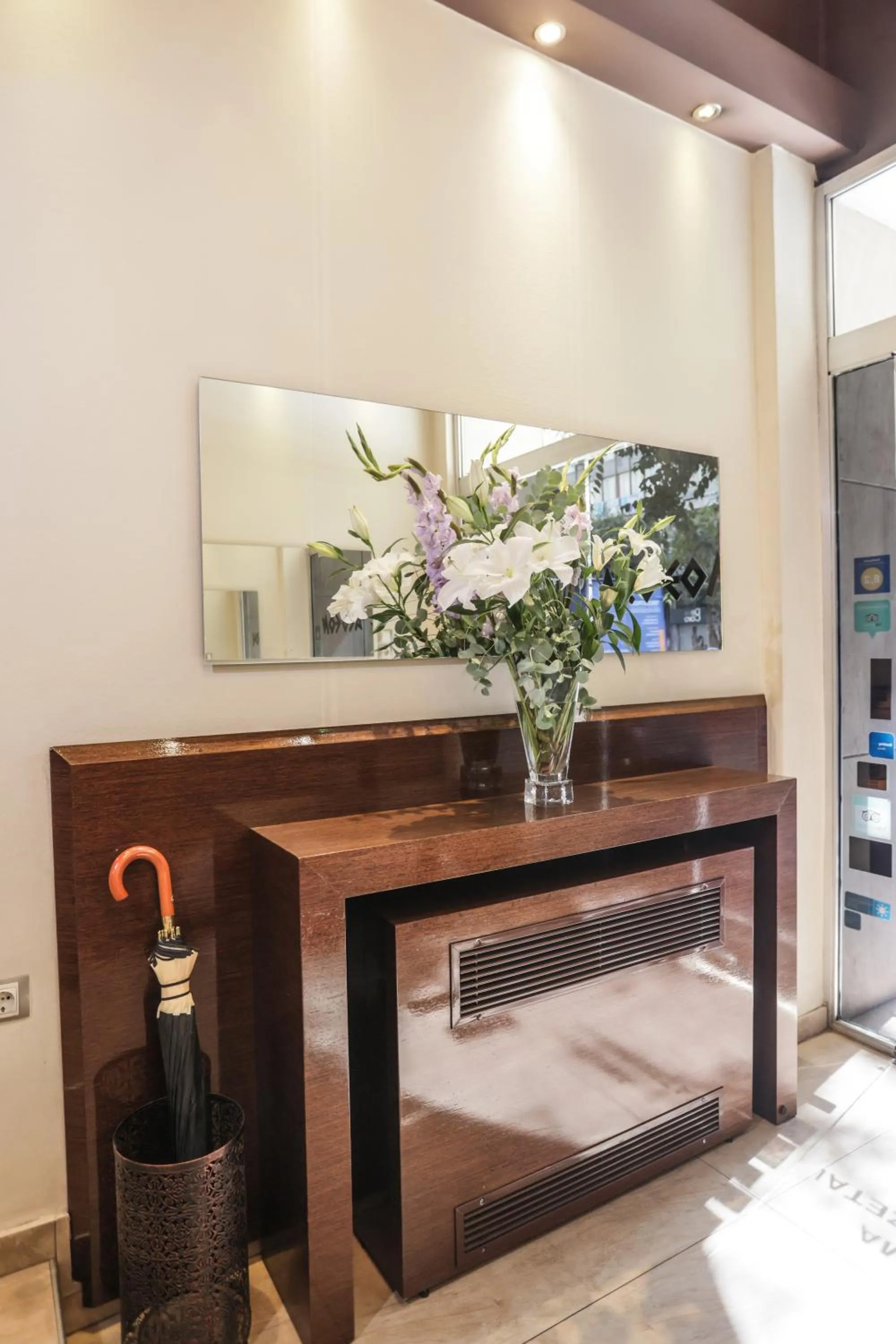 Lobby or reception in Aegeon Hotel