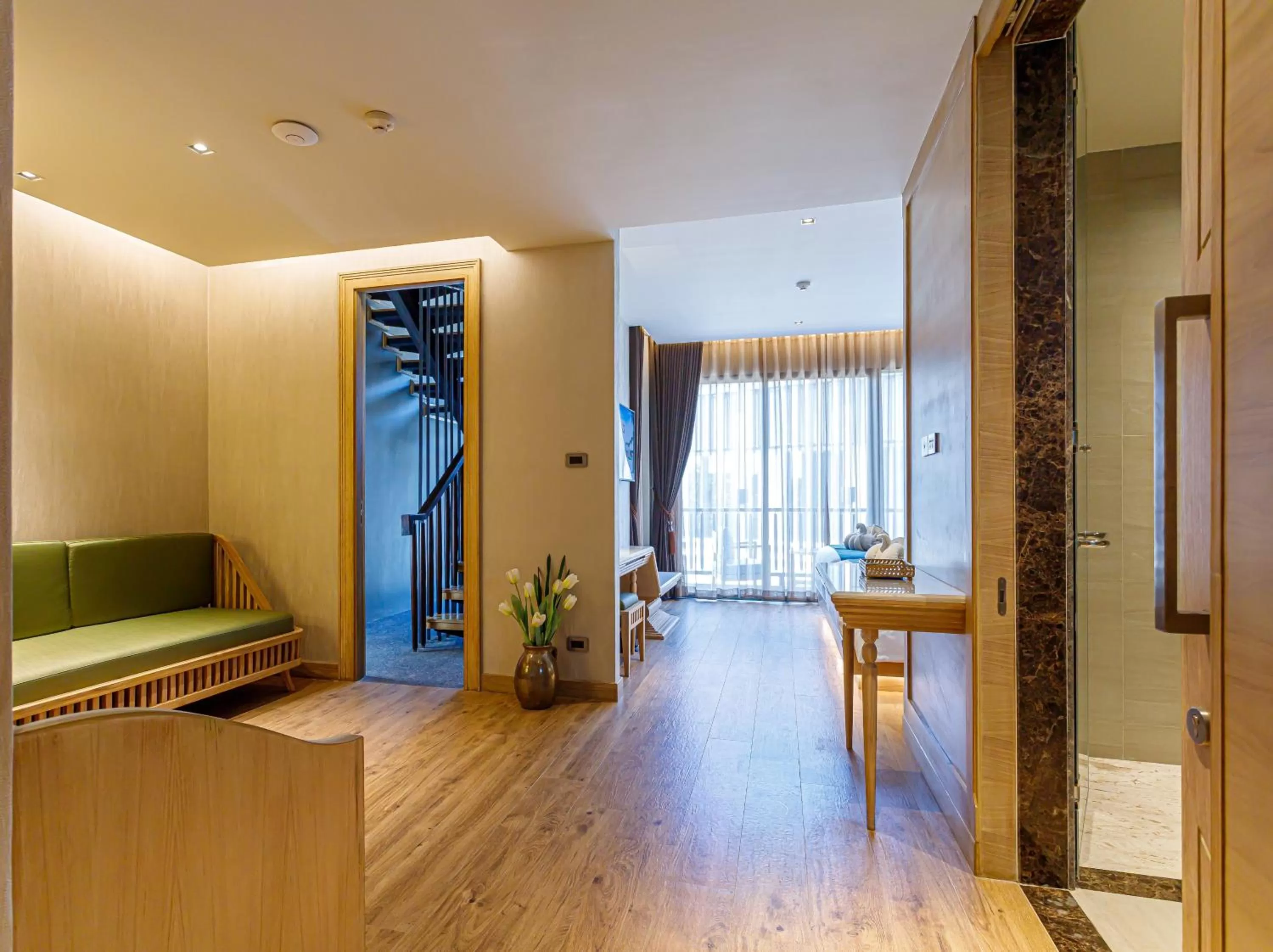 Living room in W1Bangkoknoi Hotel