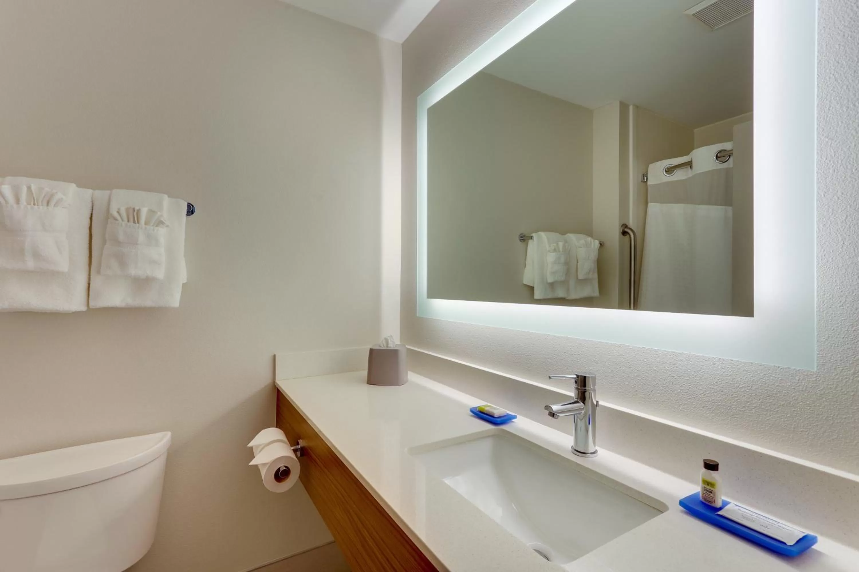 Bathroom in Holiday Inn Express - Cincinnati North - Monroe by IHG
