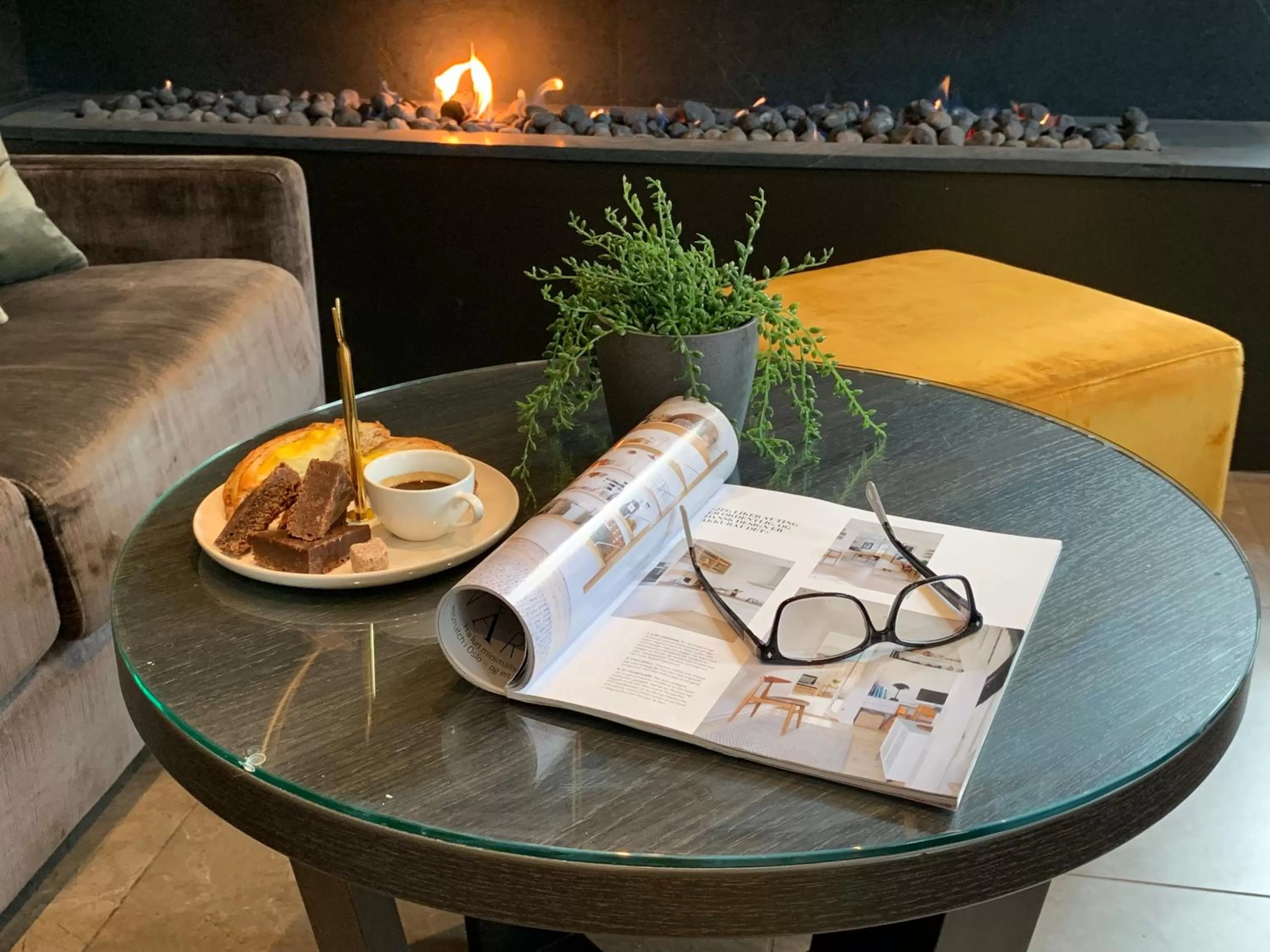Communal lounge/ TV room in Wilhelmsen House