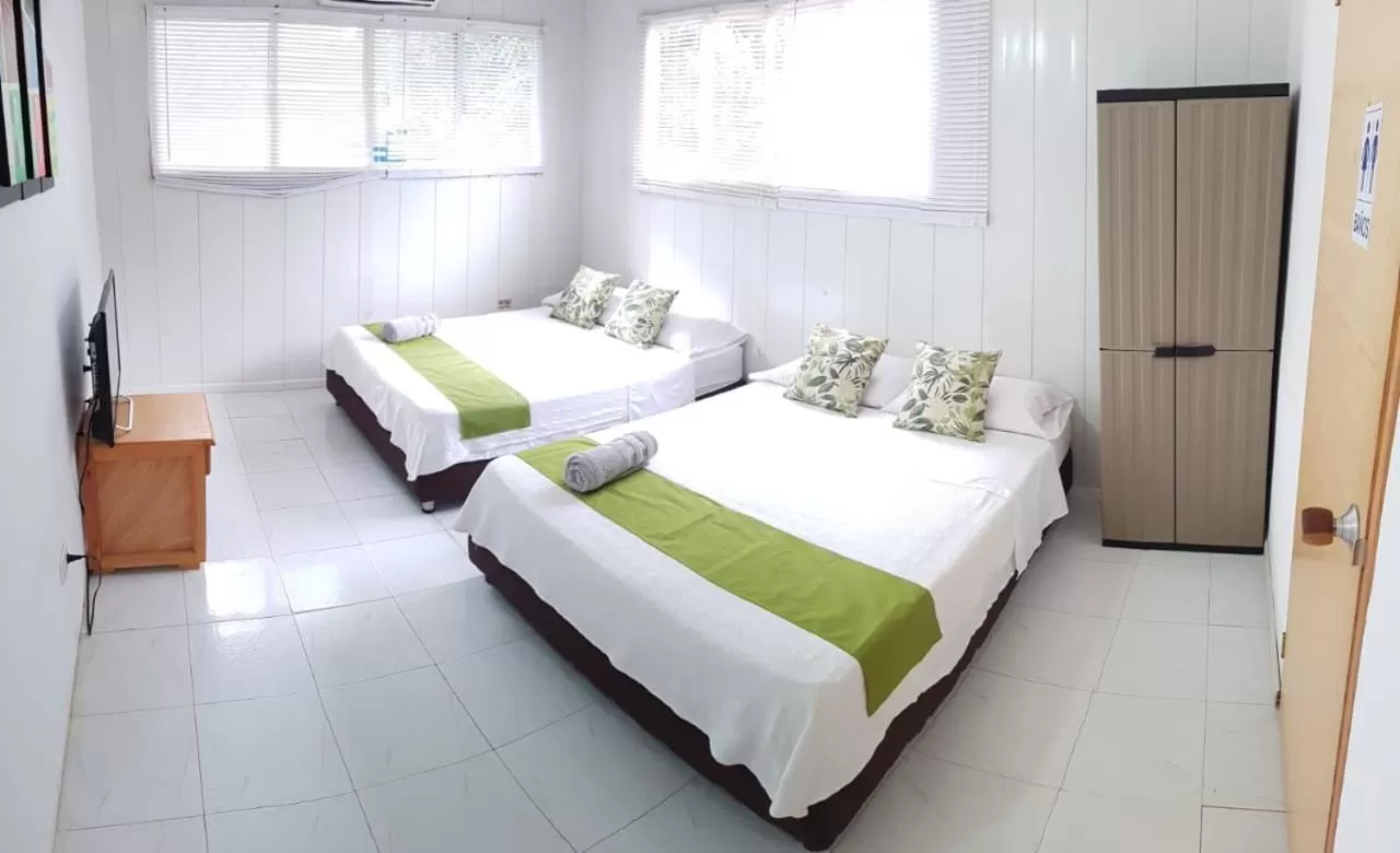 Bed in Coral House San Andres