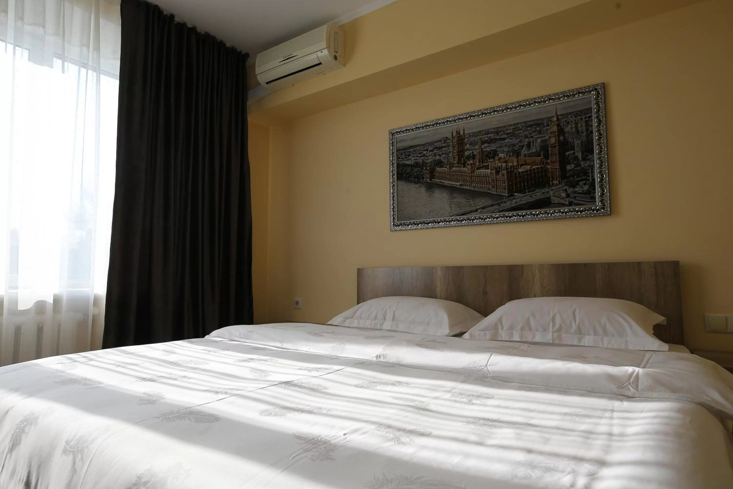 Bed in Altai Business Hotel