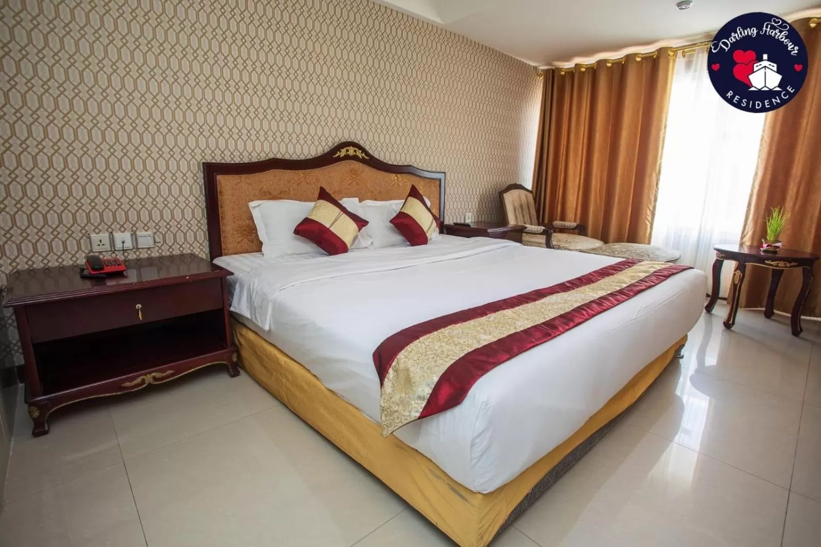 Bedroom, Bed in Darling Harbour Residence - South Pattaya