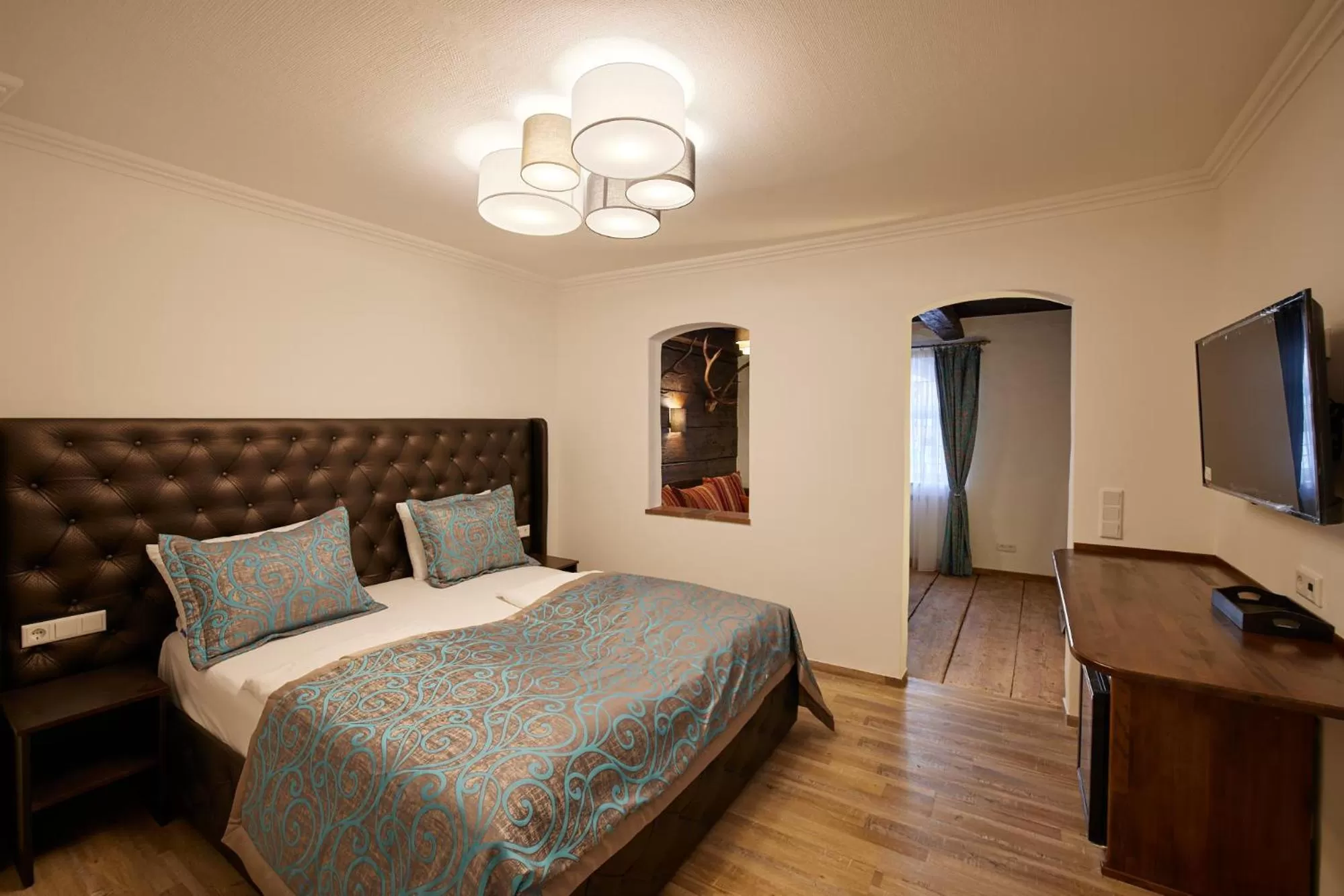 Bedroom, Bed in Atlas Posthotel