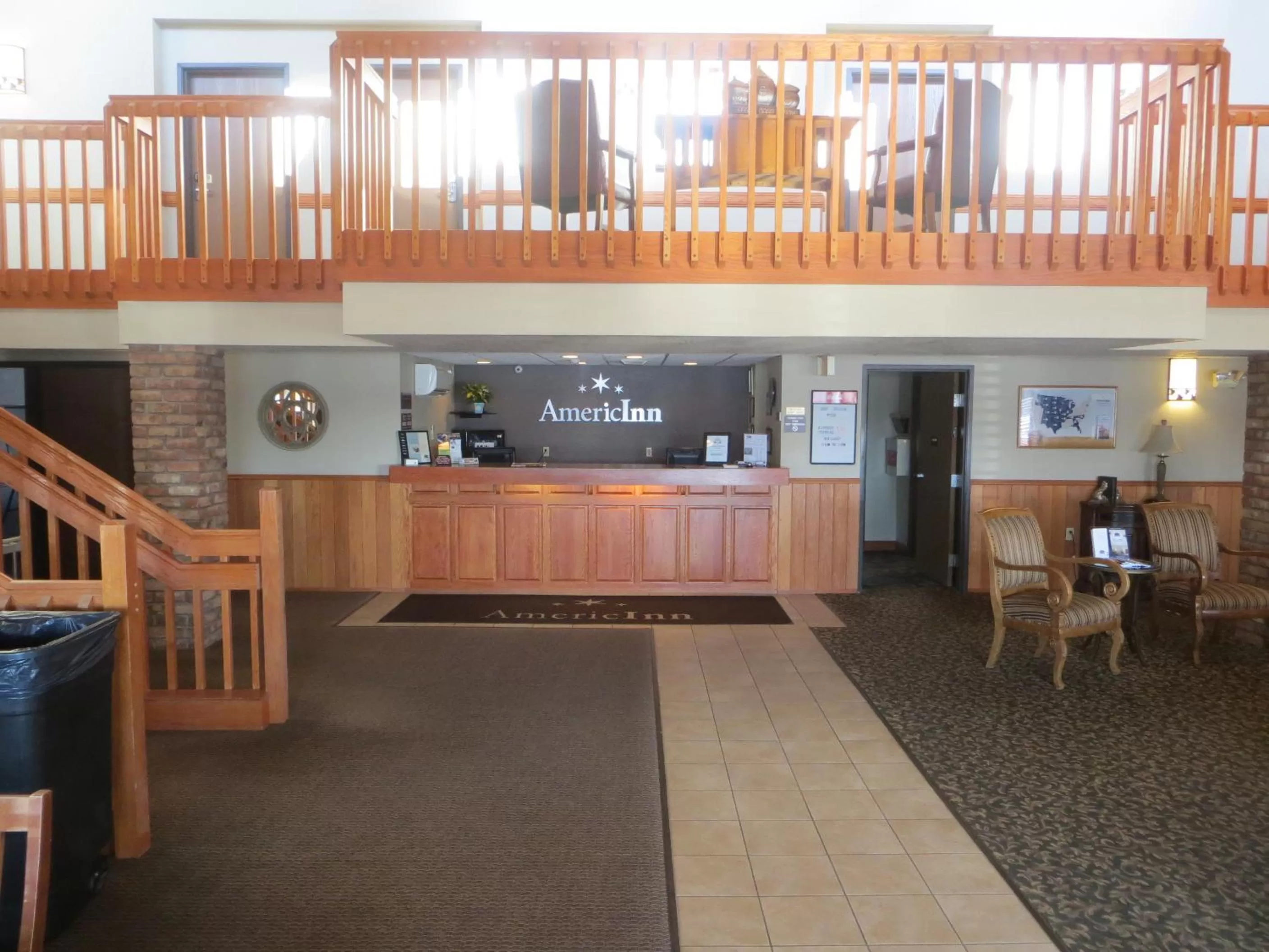 Lobby or reception in AmericInn by Wyndham Manitowoc