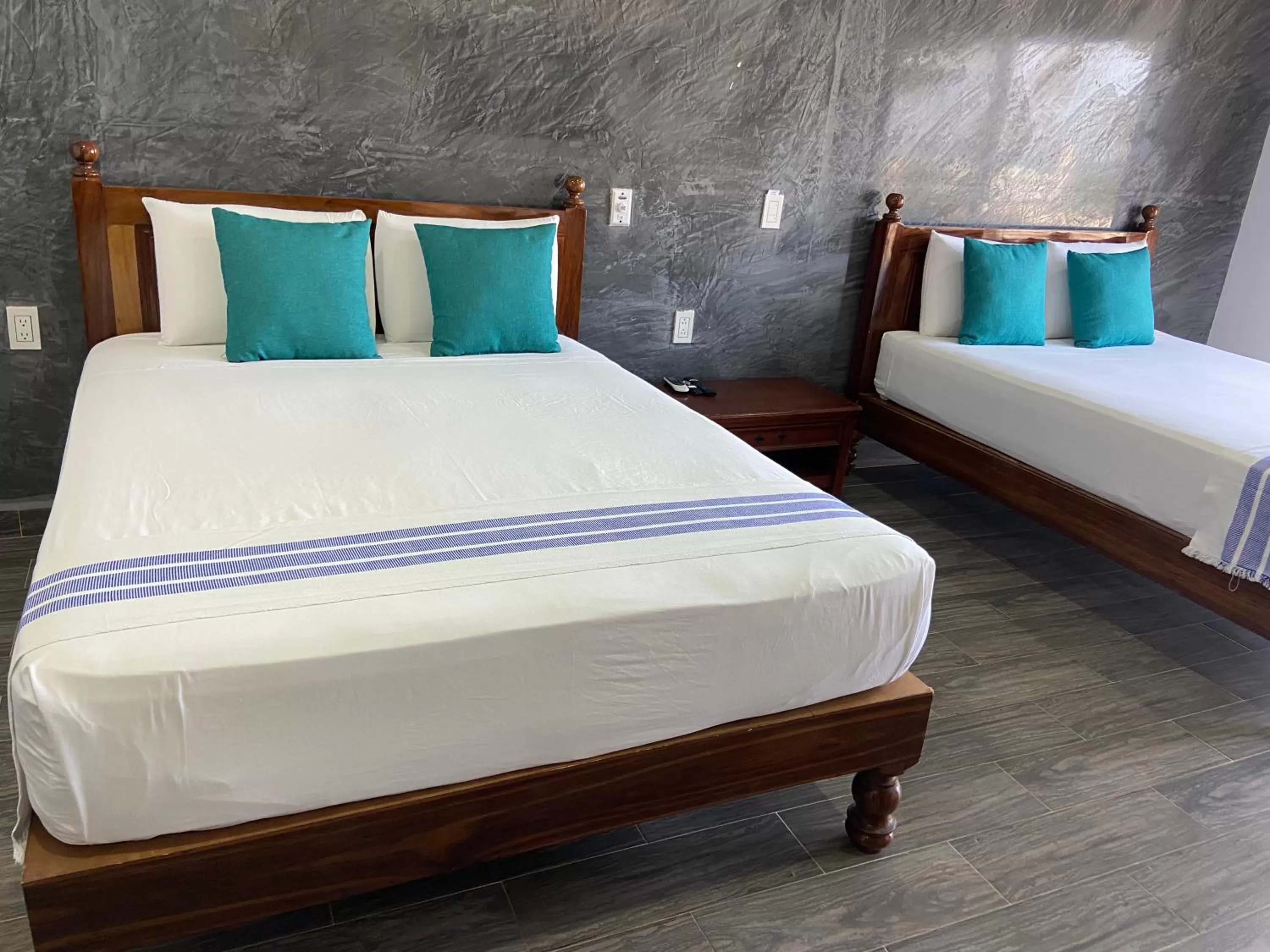 Bed in HOTEL EL CORAL