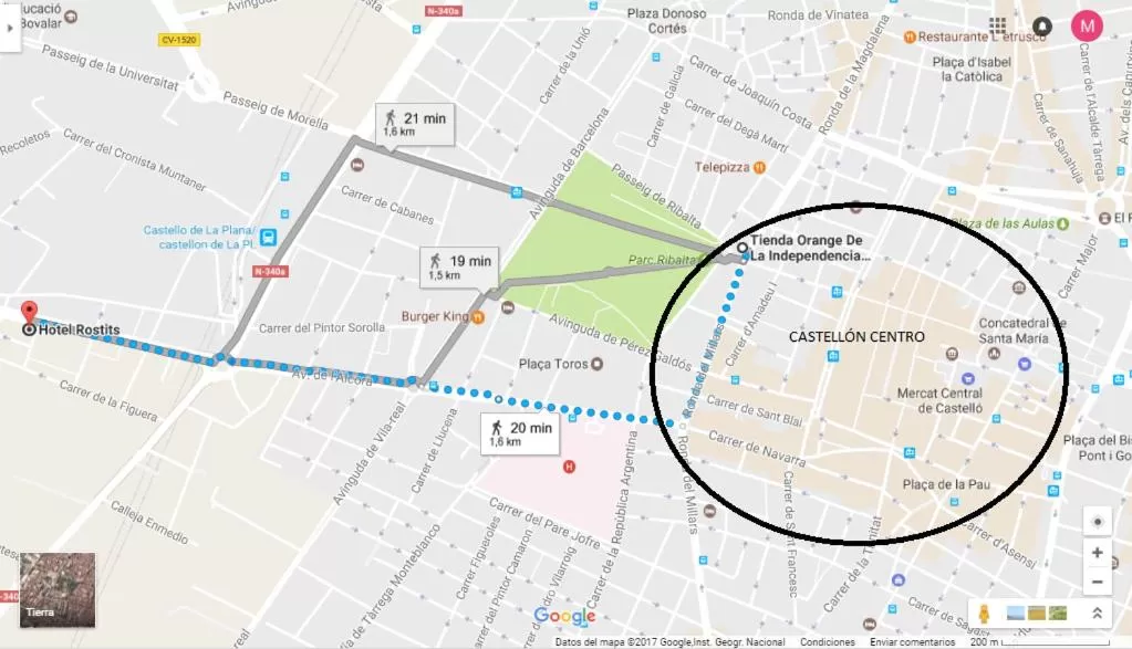 Nearby landmark in Hotel Rostits