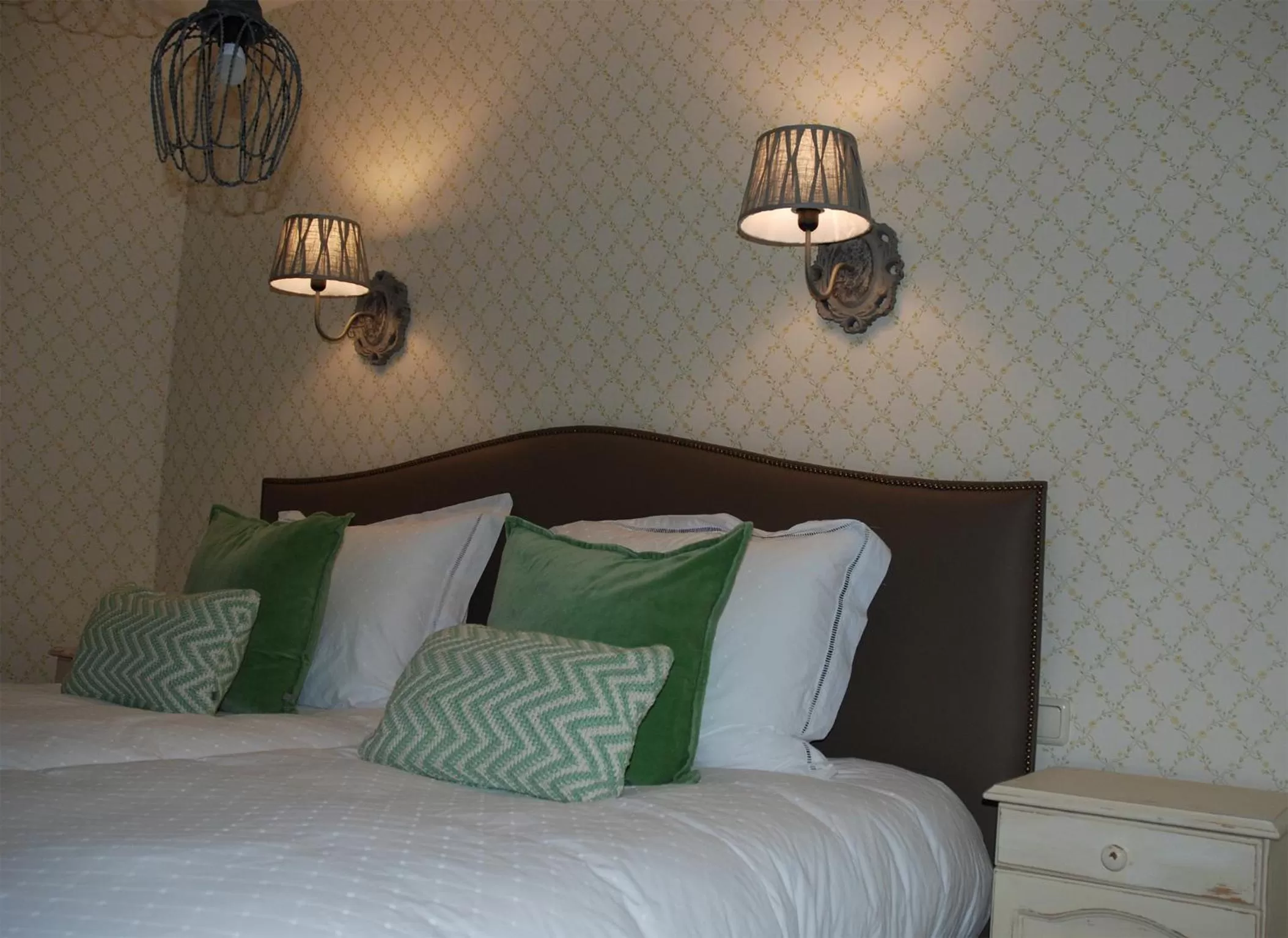 Decorative detail, Bed in Bed en Breakfast VerdeSud