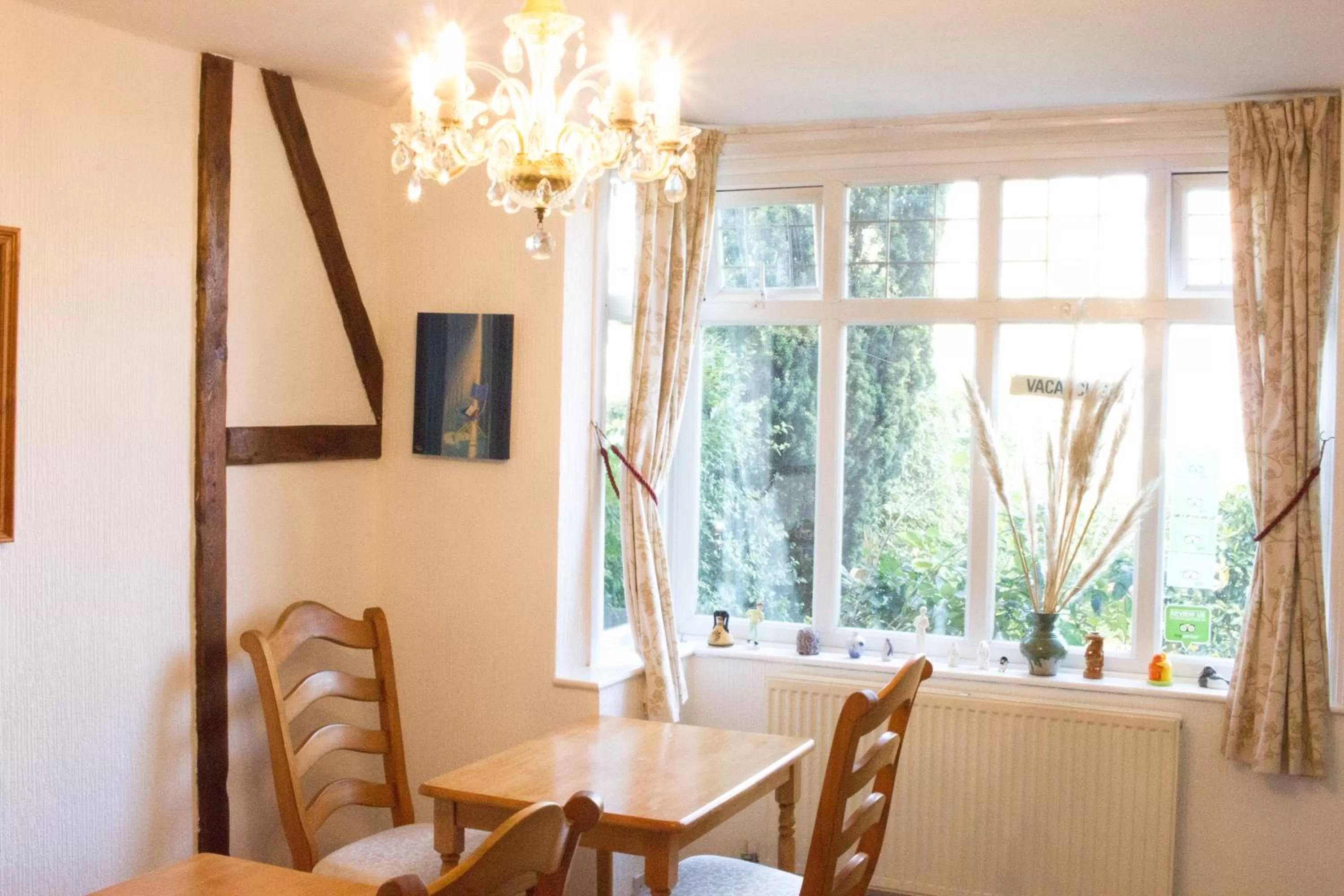 Dining area in Moss Cottage