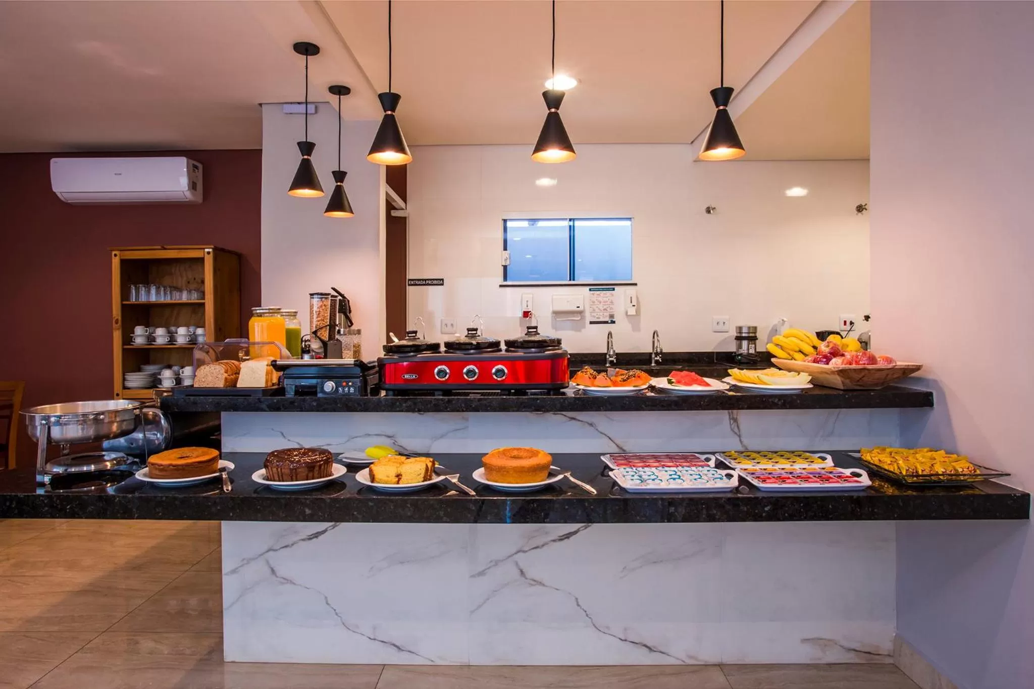 Food and drinks in Hotel Metrópole Paulínia