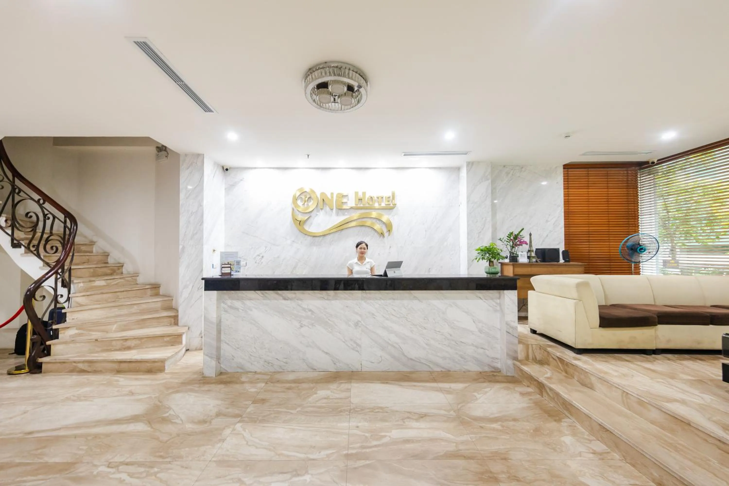 Lobby or reception in One Hotel