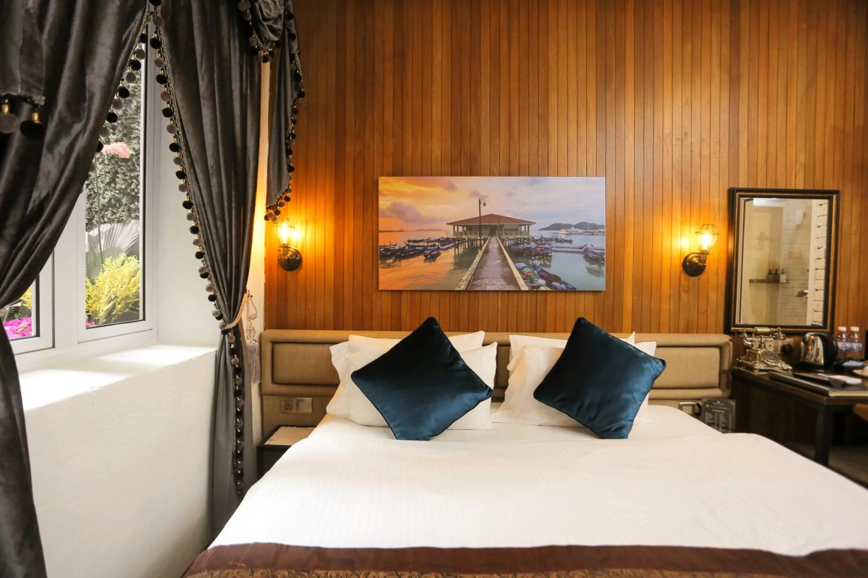 Bedroom, Bed in RARE Heritage House