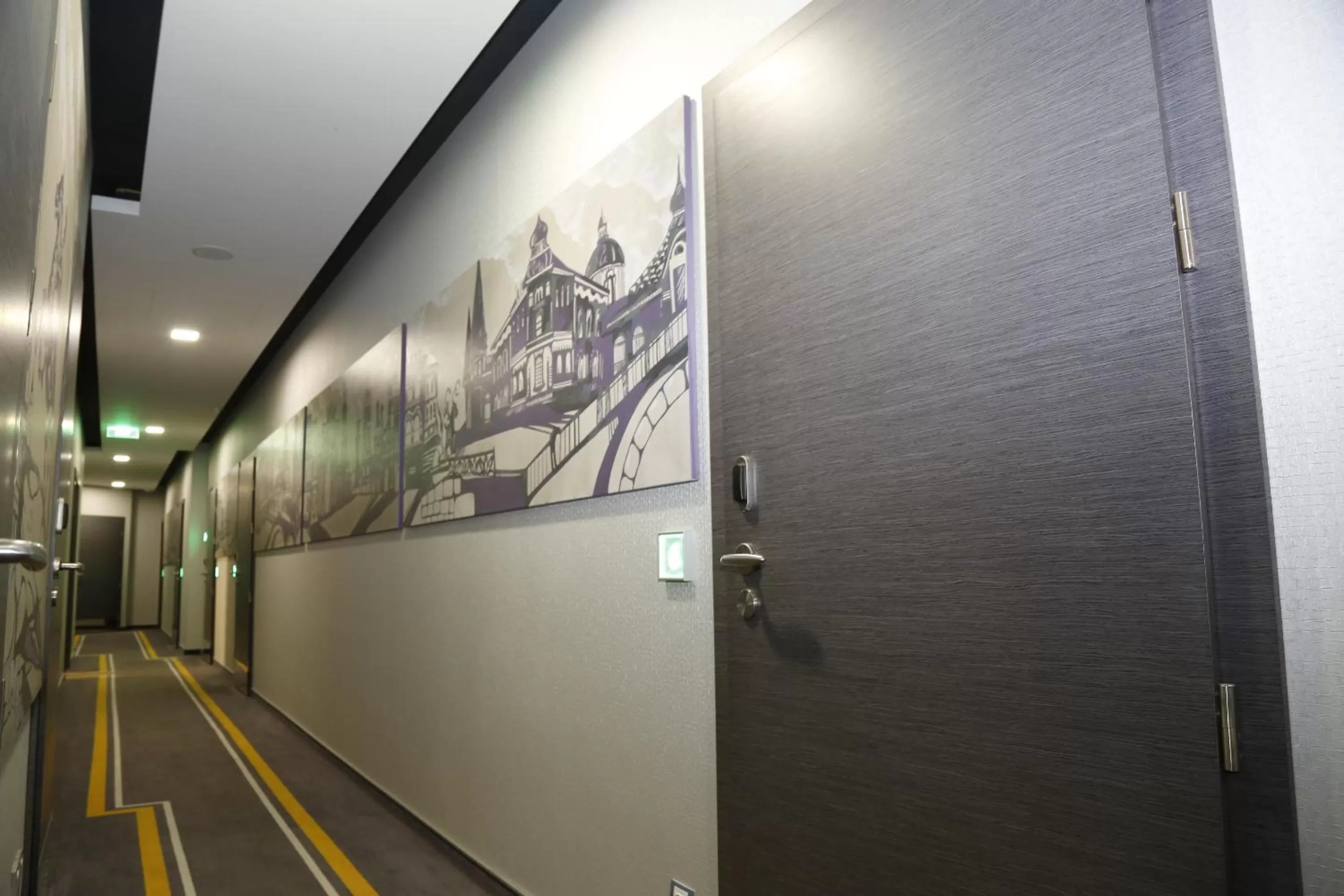 Decorative detail in 12th Floor Apartments