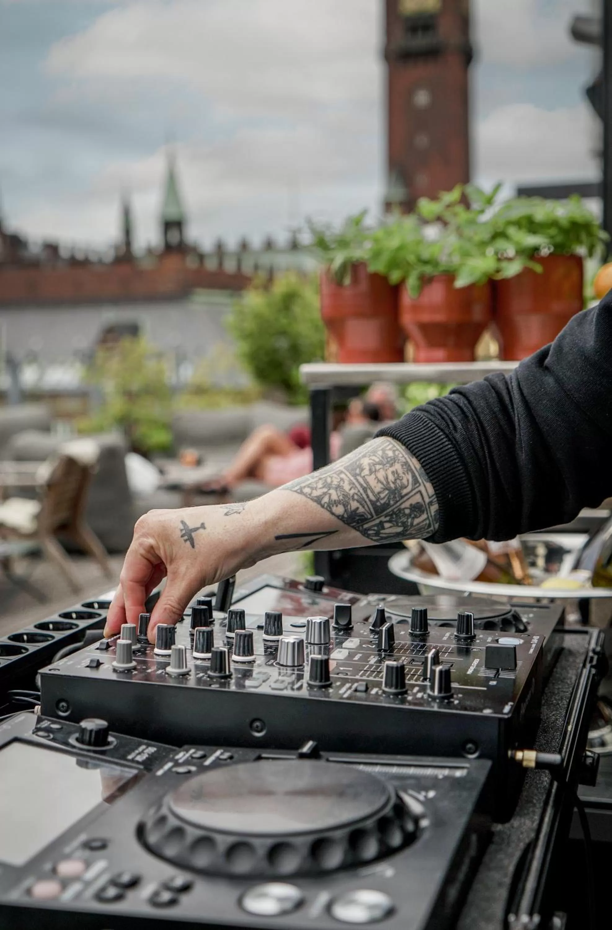 Lounge or bar in Hotel Danmark