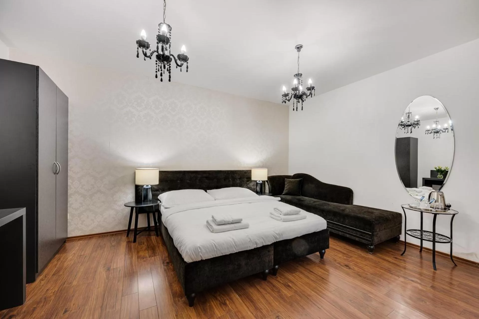 Photo of the whole room, Bed in Garni Hotel VIRGO