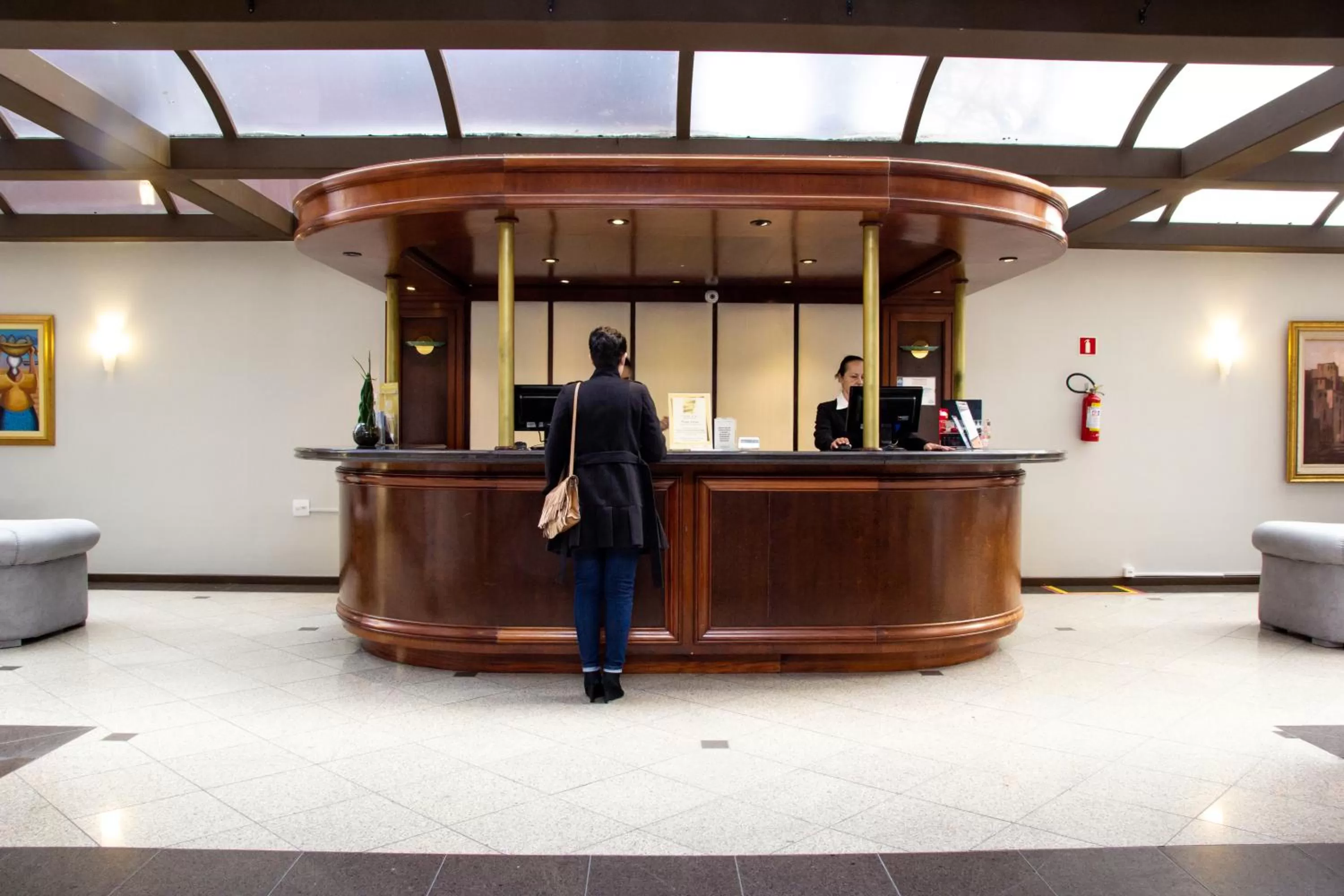 Lobby or reception in Bristol Upper Curitiba Alto da XV