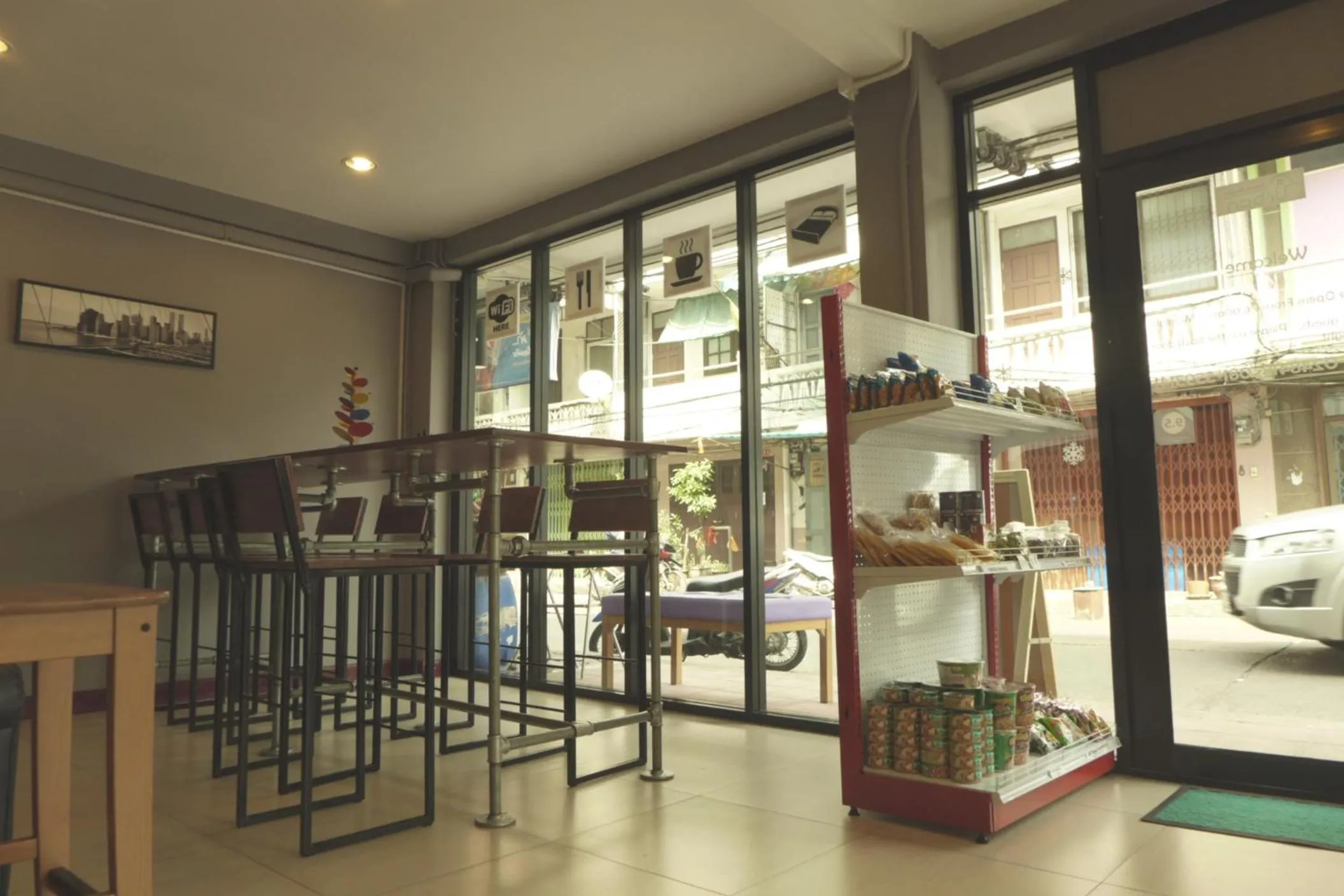 Lobby or reception in Urban Hostel Bangkok