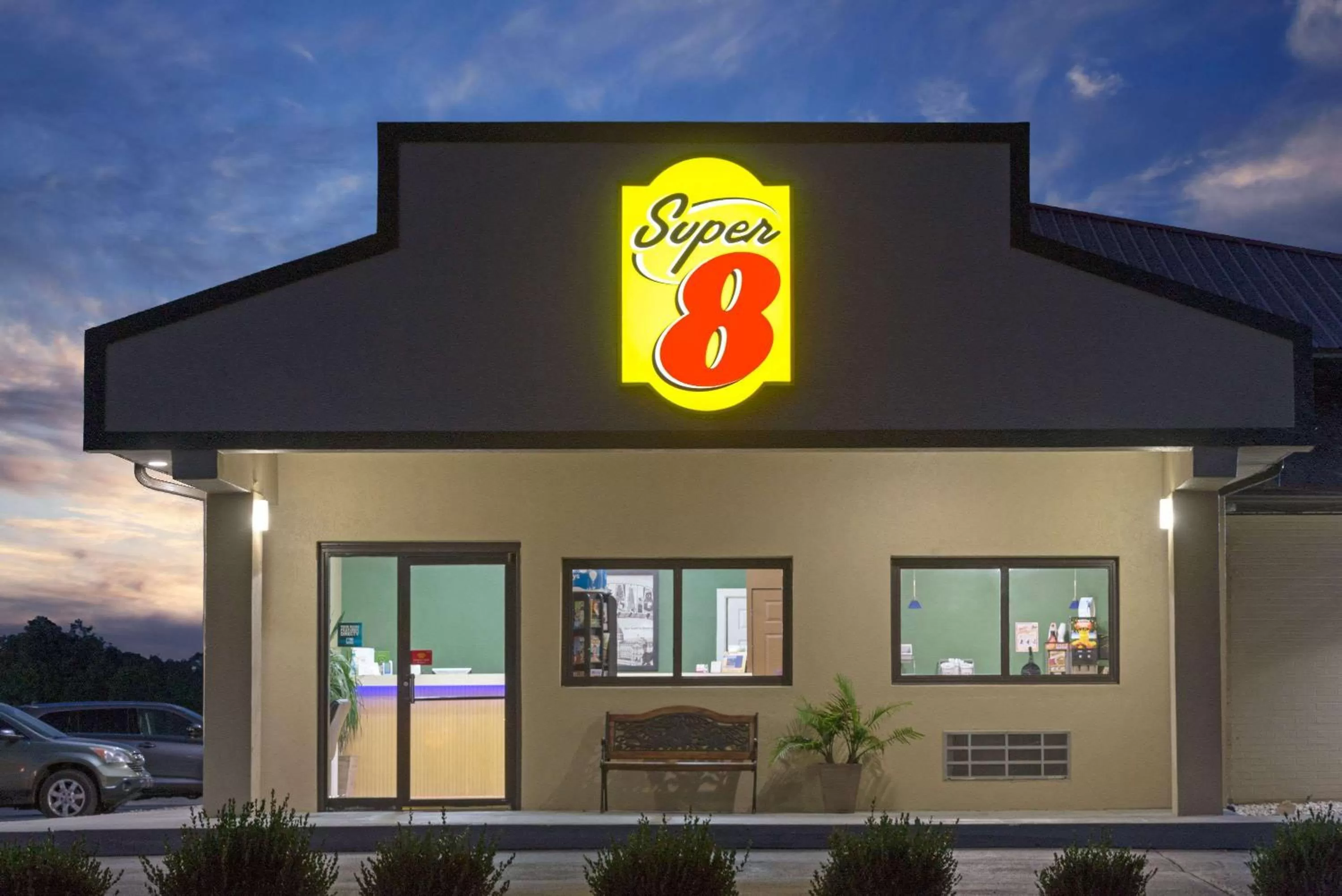 Property building in Super 8 by Wyndham Greencastle
