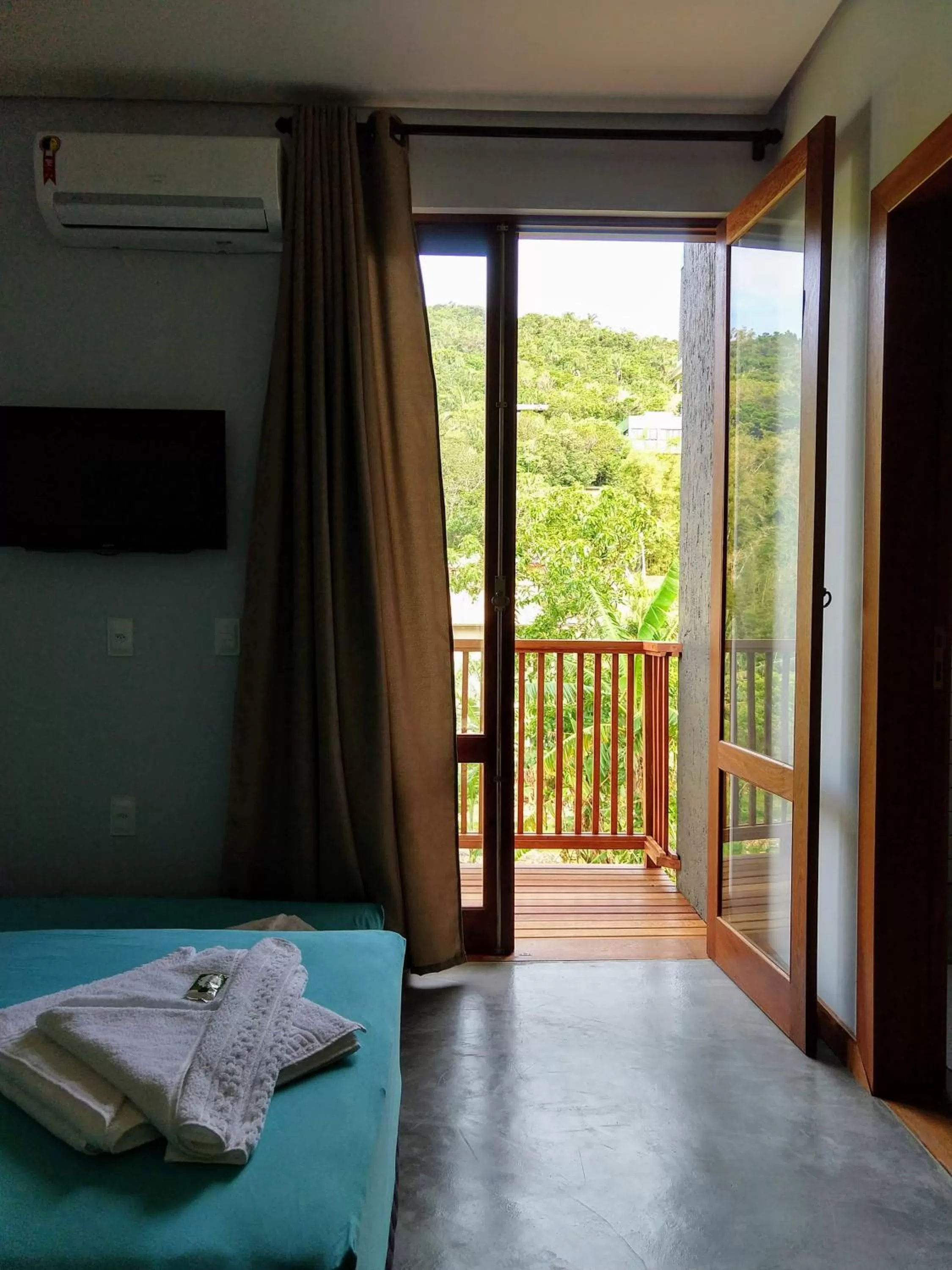 View (from property/room), Bed in Refúgio 755