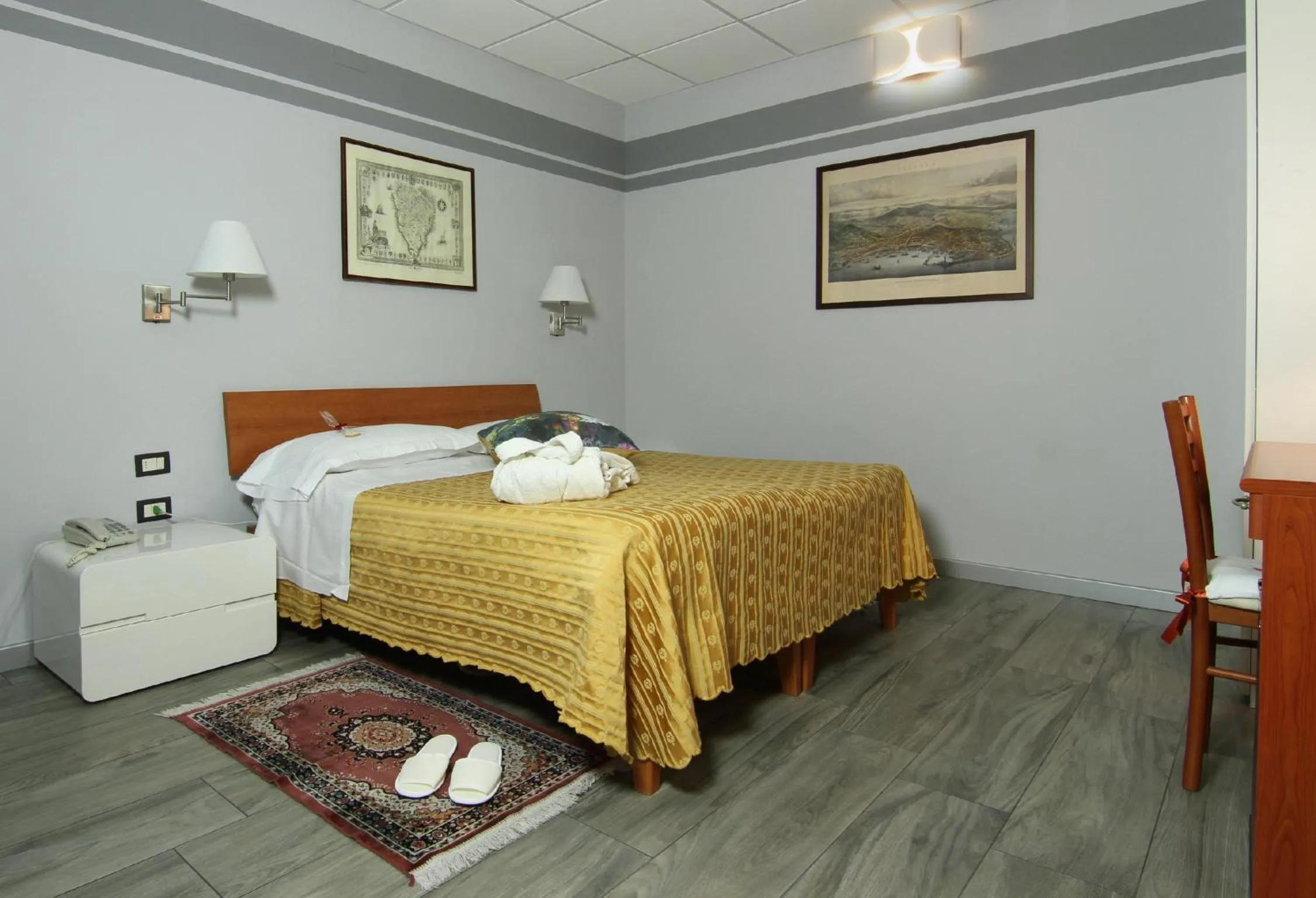 Bedroom, Bed in Albergo Al Viale