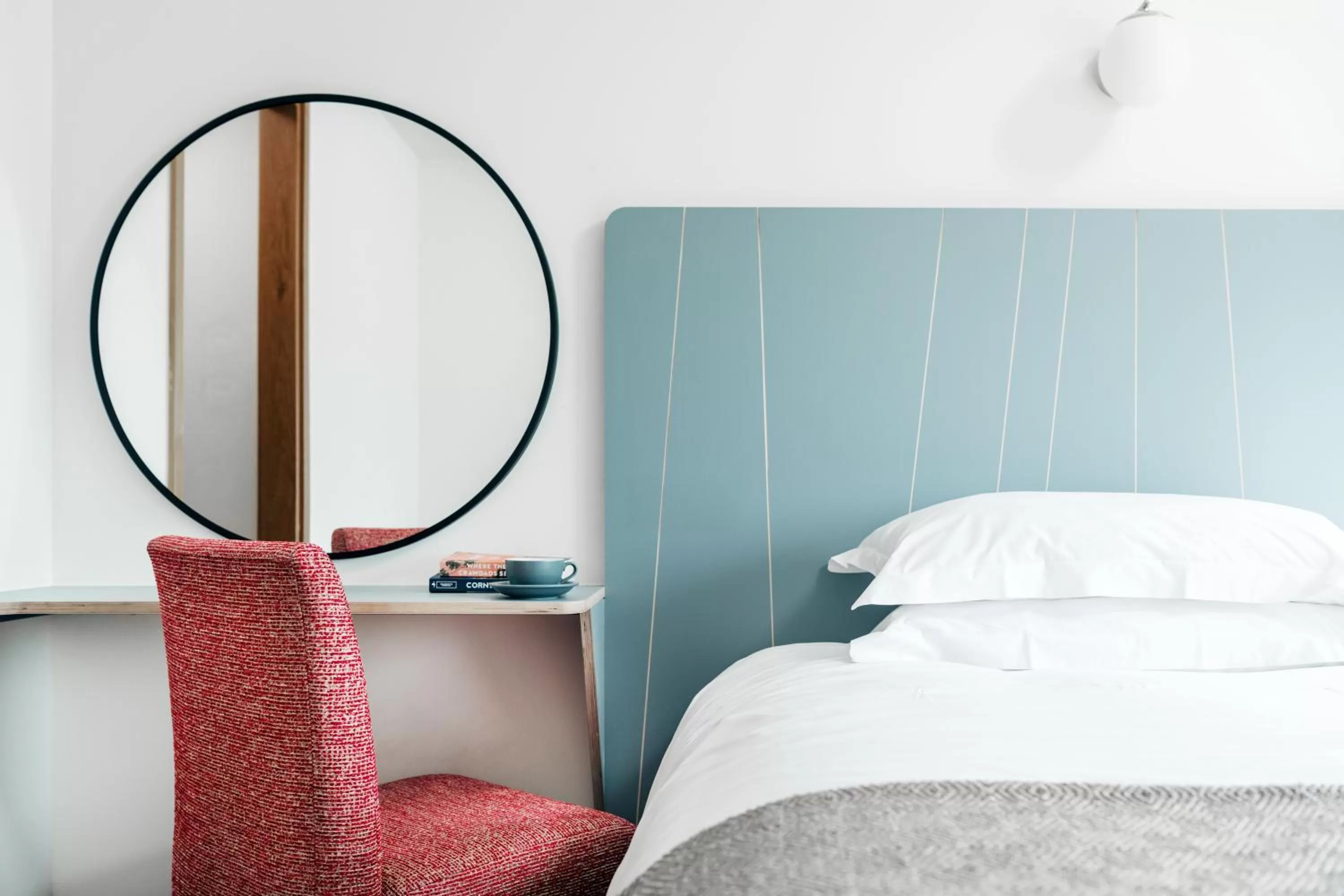 Bed in Bedruthan Hotel & Spa