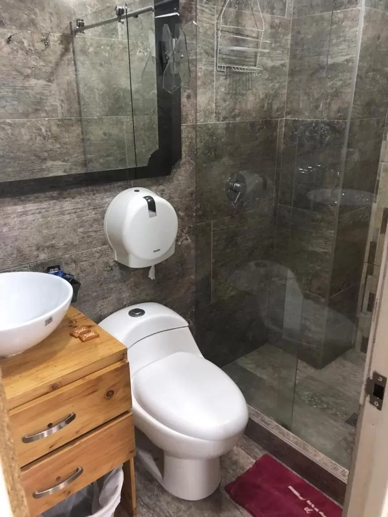 Shower in Hotel Fénix Real Bogotá