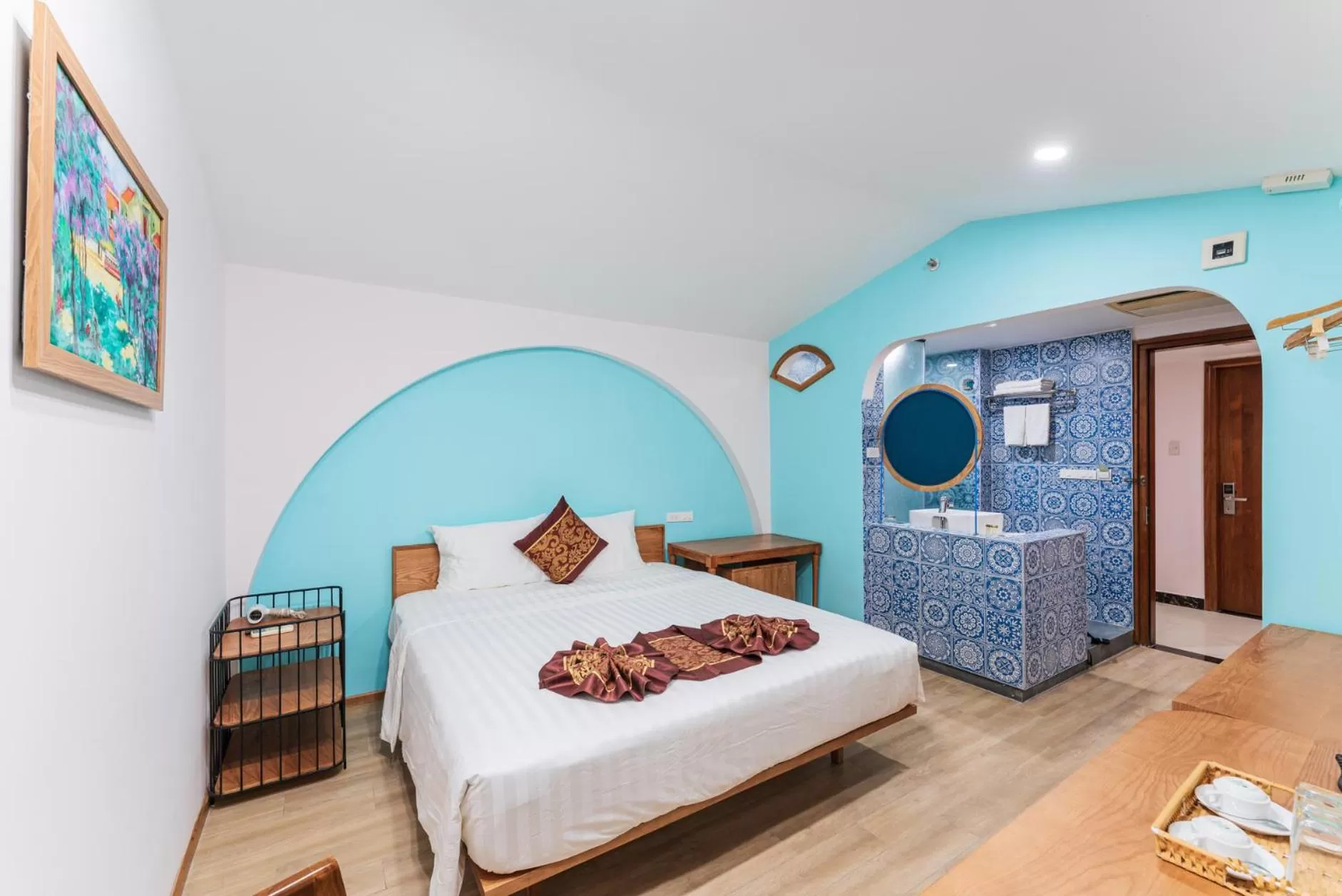 Photo of the whole room, Bed in Prime New Hotel