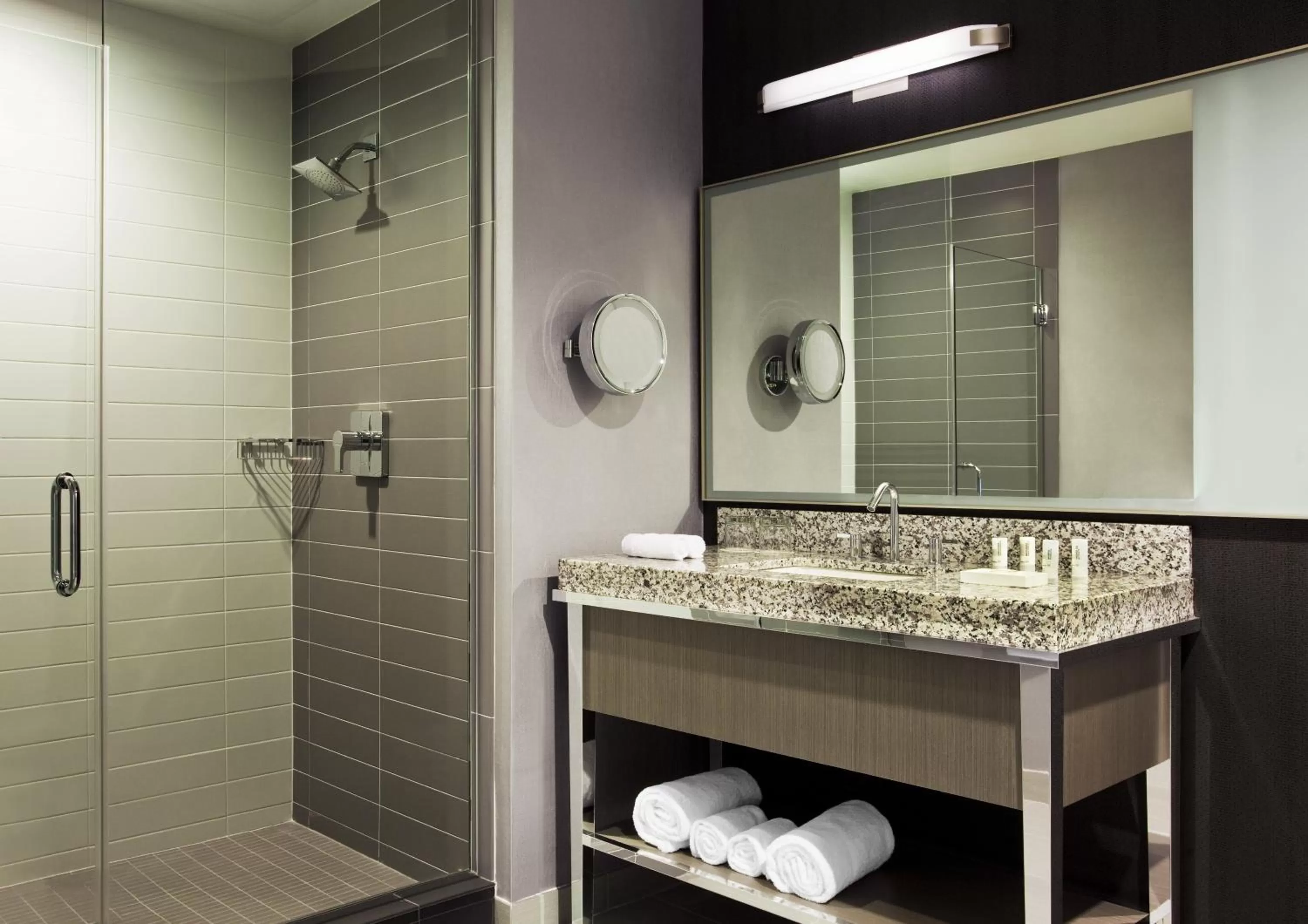 Bathroom in Le Meridien Tampa, The Courthouse