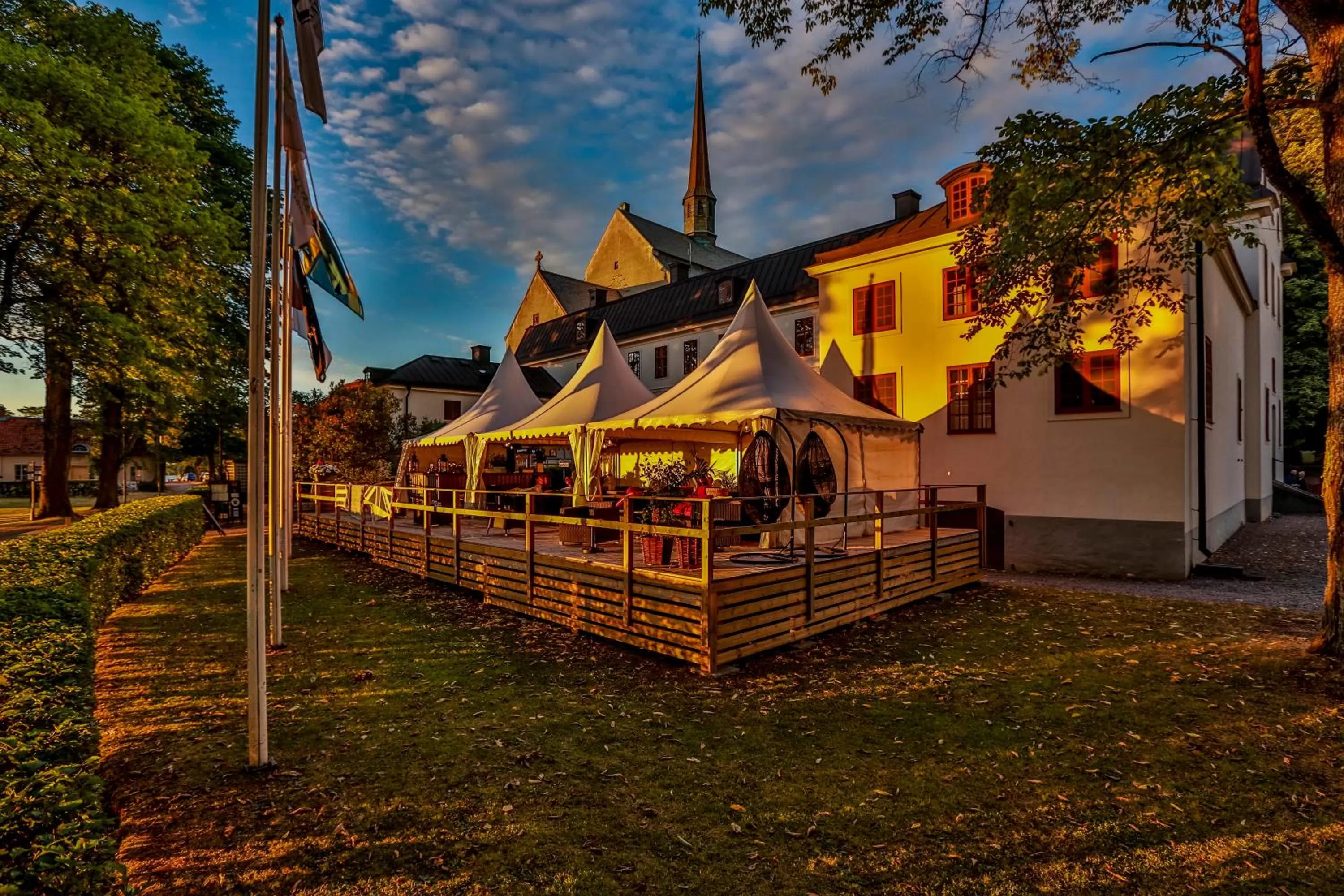 Property building in Vadstena Klosterhotell Konferens & Spa