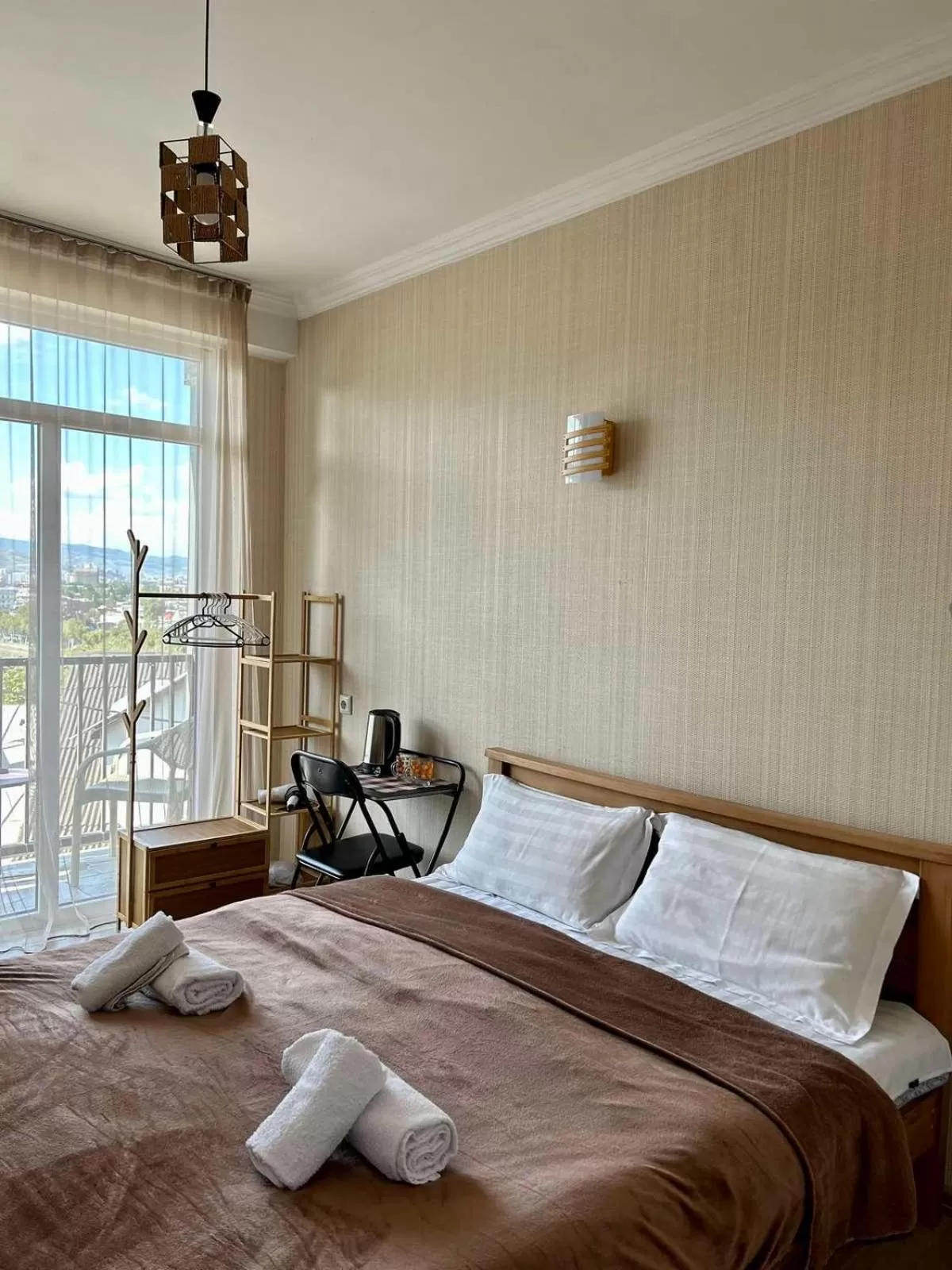 Bed in Hotel Marioni