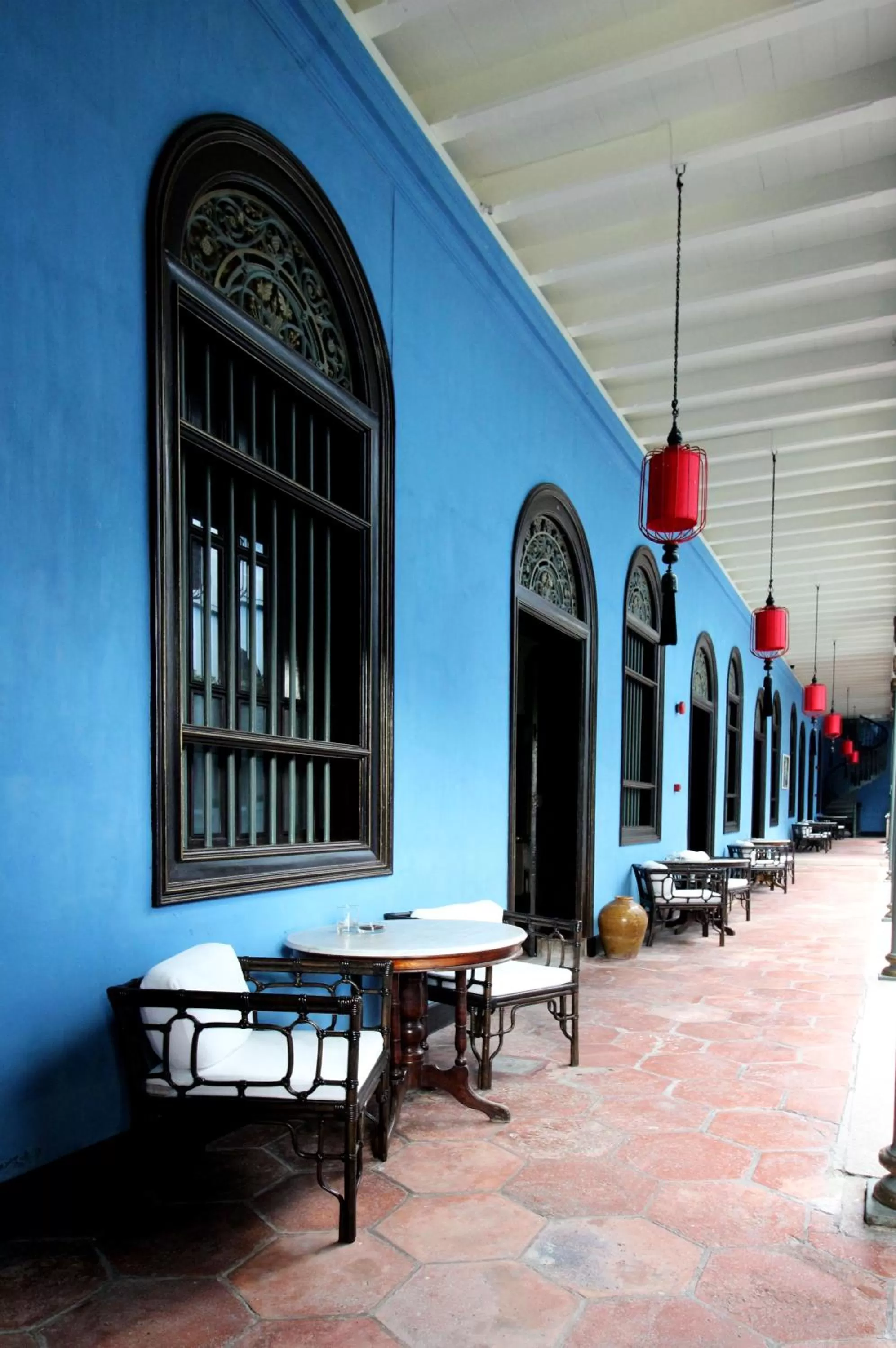 Balcony/Terrace in Cheong Fatt Tze - The Blue Mansion